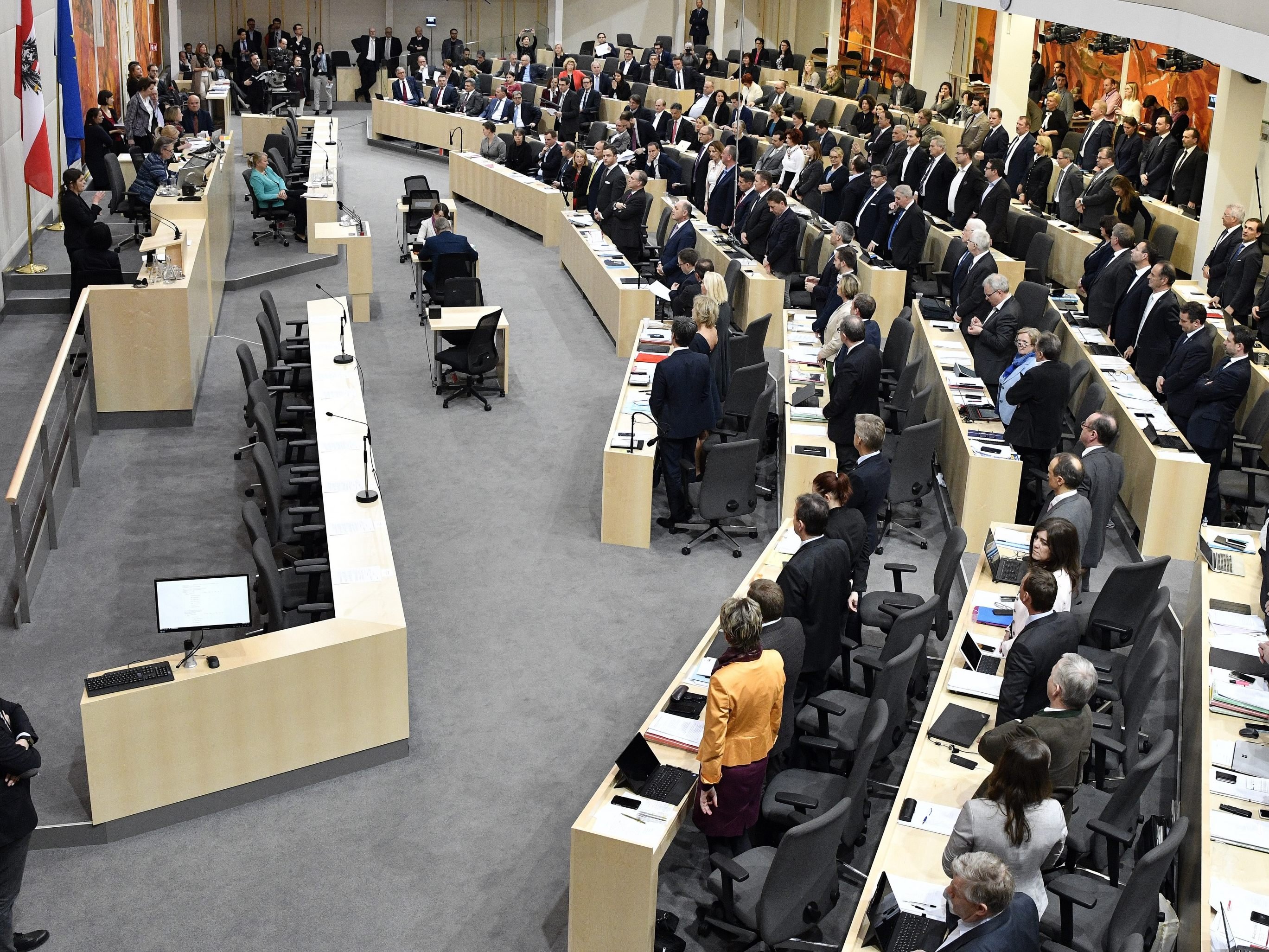 Der Nationalrat tritt am Dienstag, den 17. April zu seiner nächsten Sitzung zusammen.