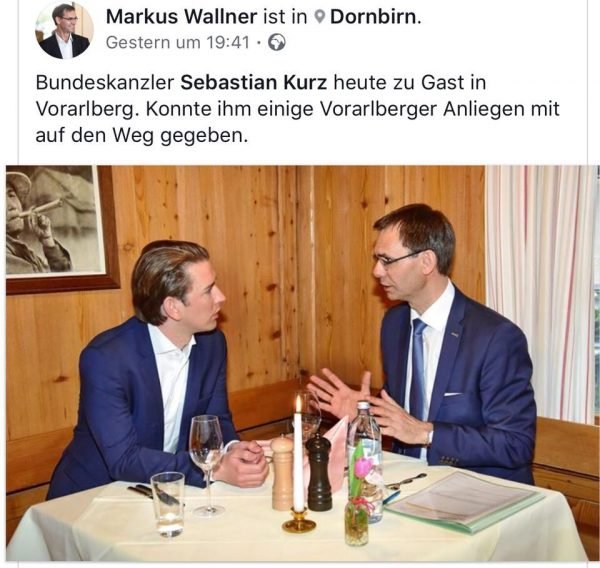 Land Vorarlberg, Facebook