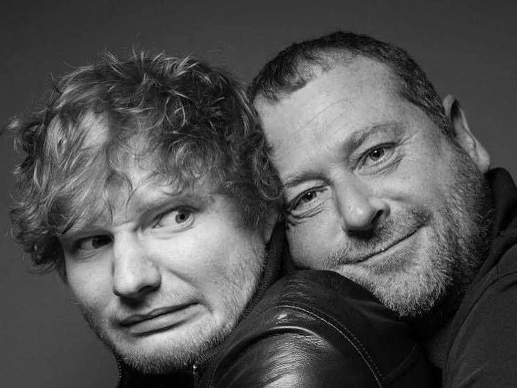 Ed Sheerans Bodyguard wird zum Internet-Star.