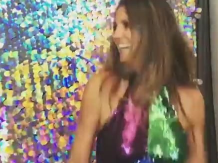 Heidi Klum schwingt das Tanzbein.