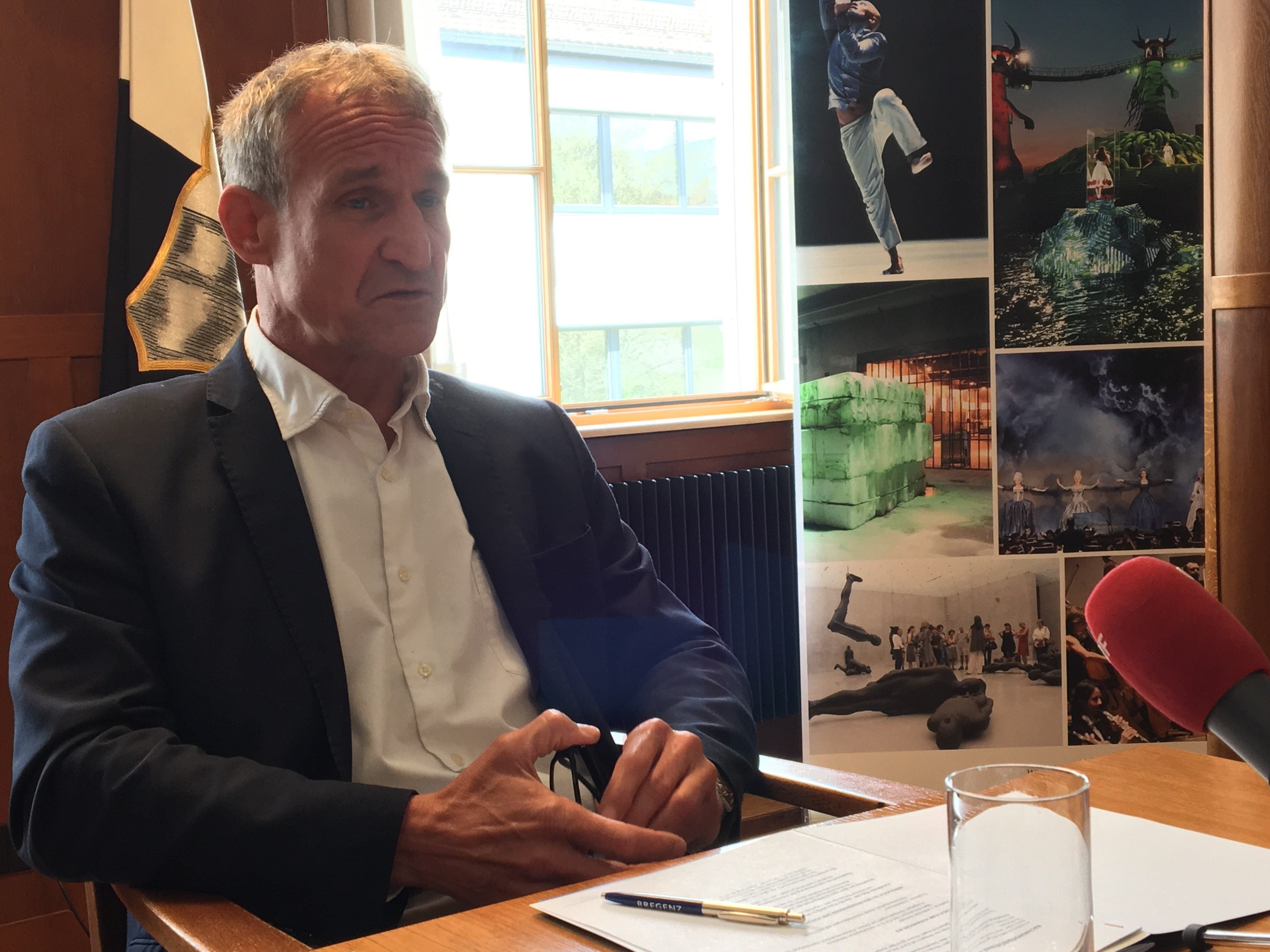 Bürgermeister Markus Linhart präsentierte den Rechnungsabschluss.