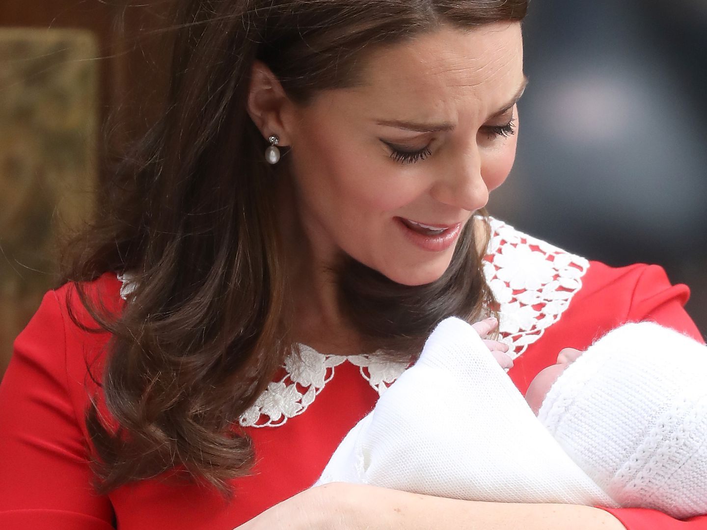 Den Namen des kleinen Prinzen verrieten Kate und William noch nicht.