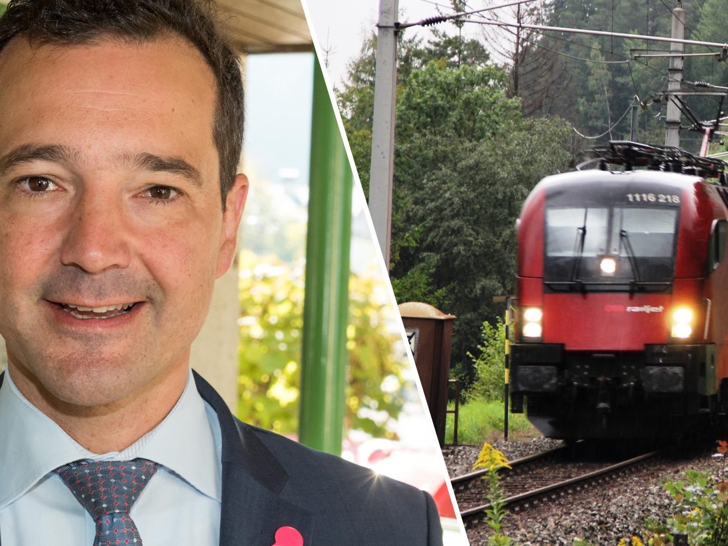 Gerald Loacker (NEOS) will lieber über München statt über den Arlberg fahren.