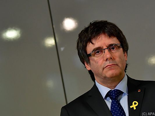 Puigdemont wird in Spanien Rebellion vorgeworfen