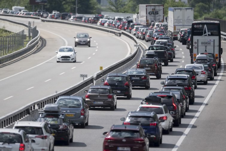 Transitverkehr in der Schweiz. 
