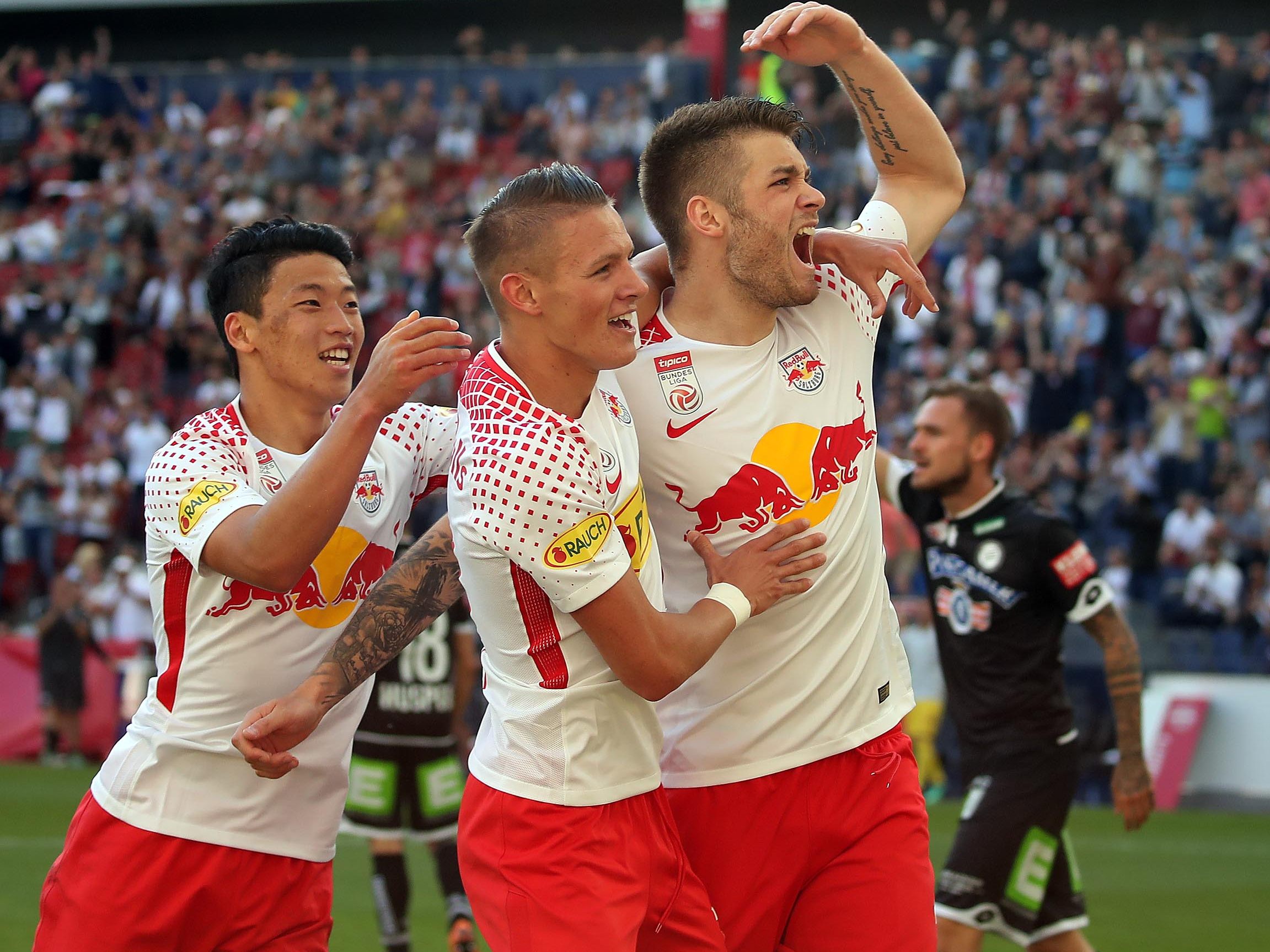 Red Bull Salzburg kürt sich zum fünften Mal in Folge zum Meister.