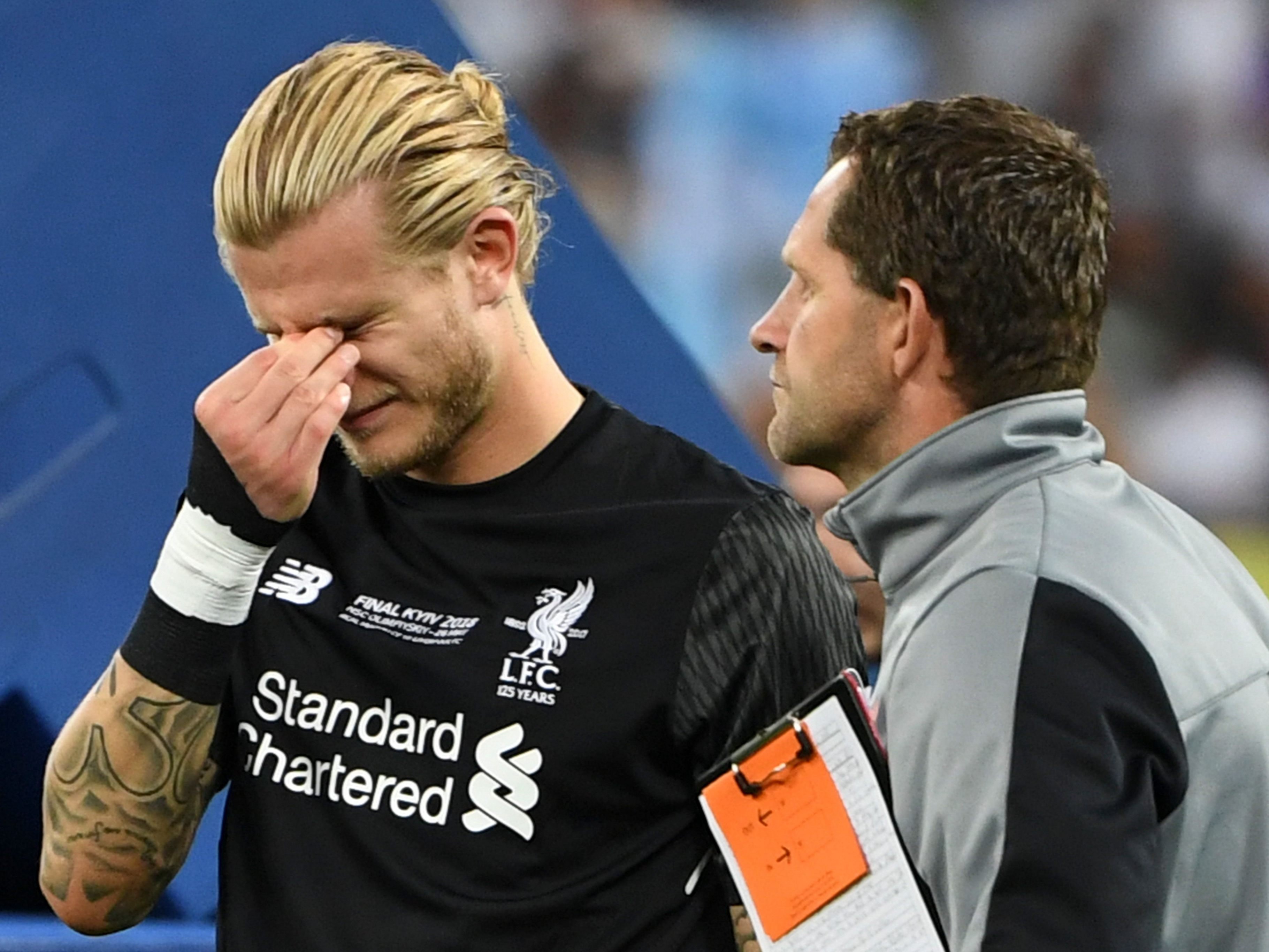 Der Pechvogel von Samstagabend: Loris Karius.