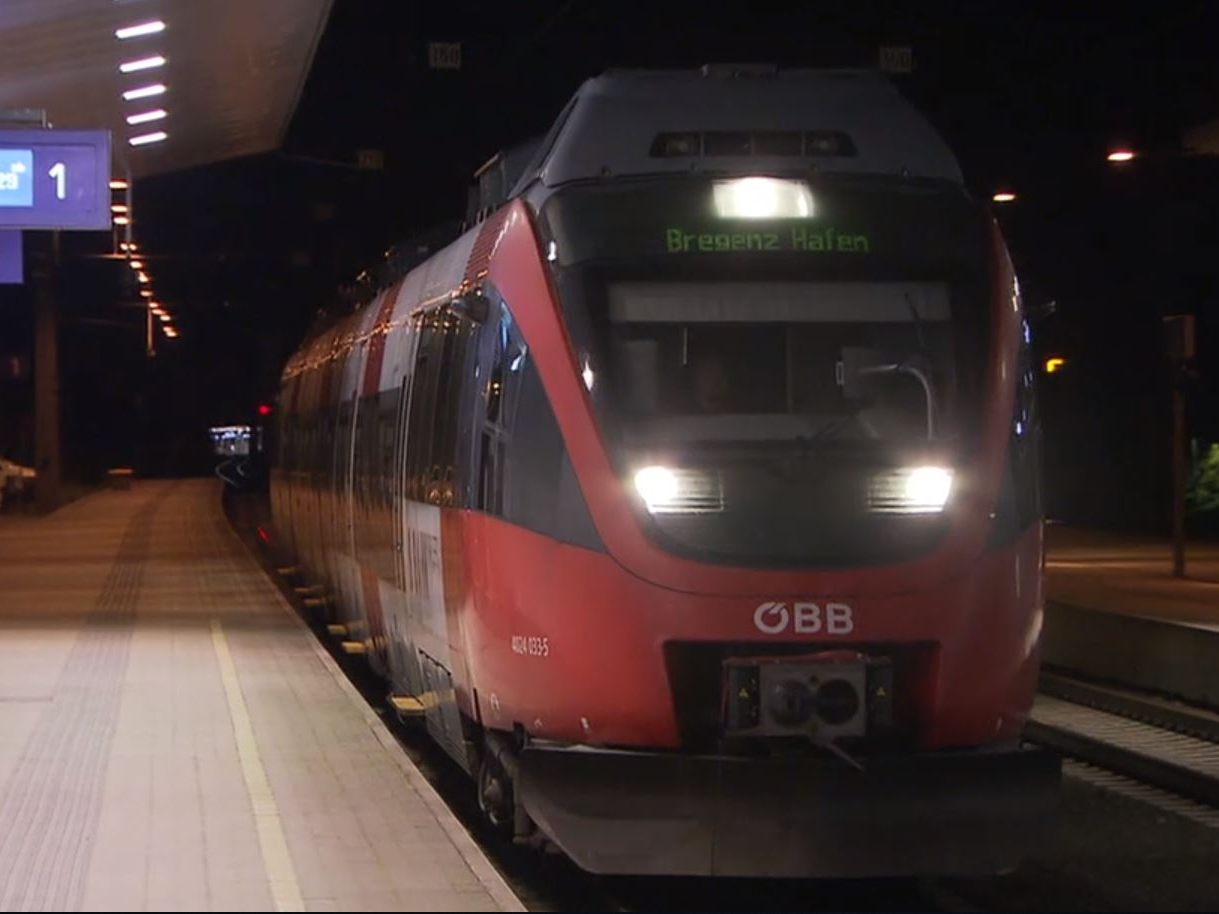 Sechs Monate Nachtzug in Vorarlberg.