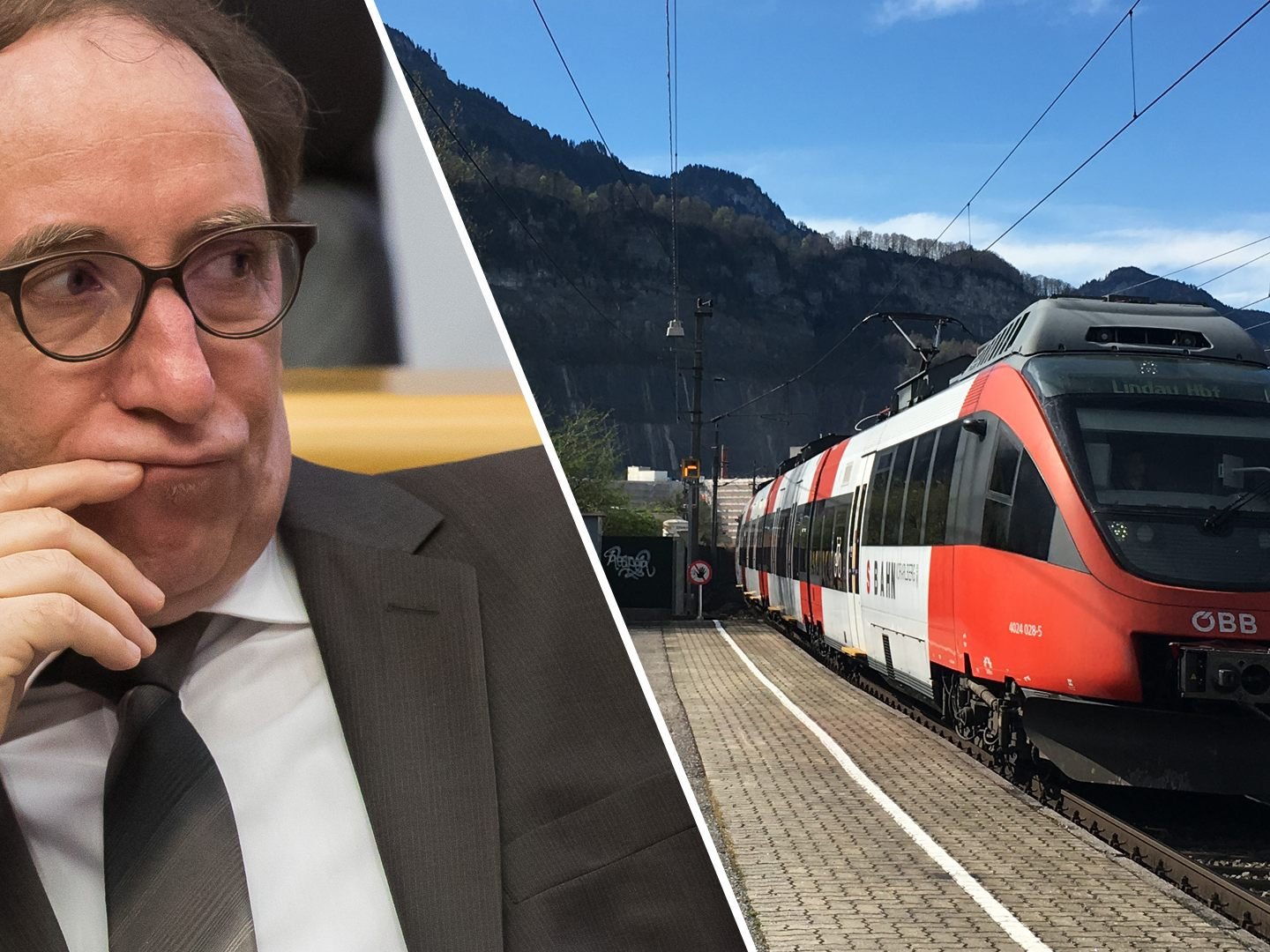 Landesrat Johannes Rauch hofft auf neue Impulse für das FL.A.CH.-Bahnprojekt.