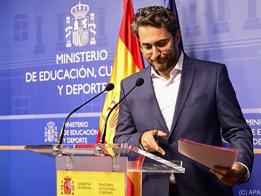 Kulturminister Maxim Huerta musste seinen Hut nehmen