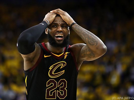 Die Topleistung von LeBron James blieb unbelohnt
