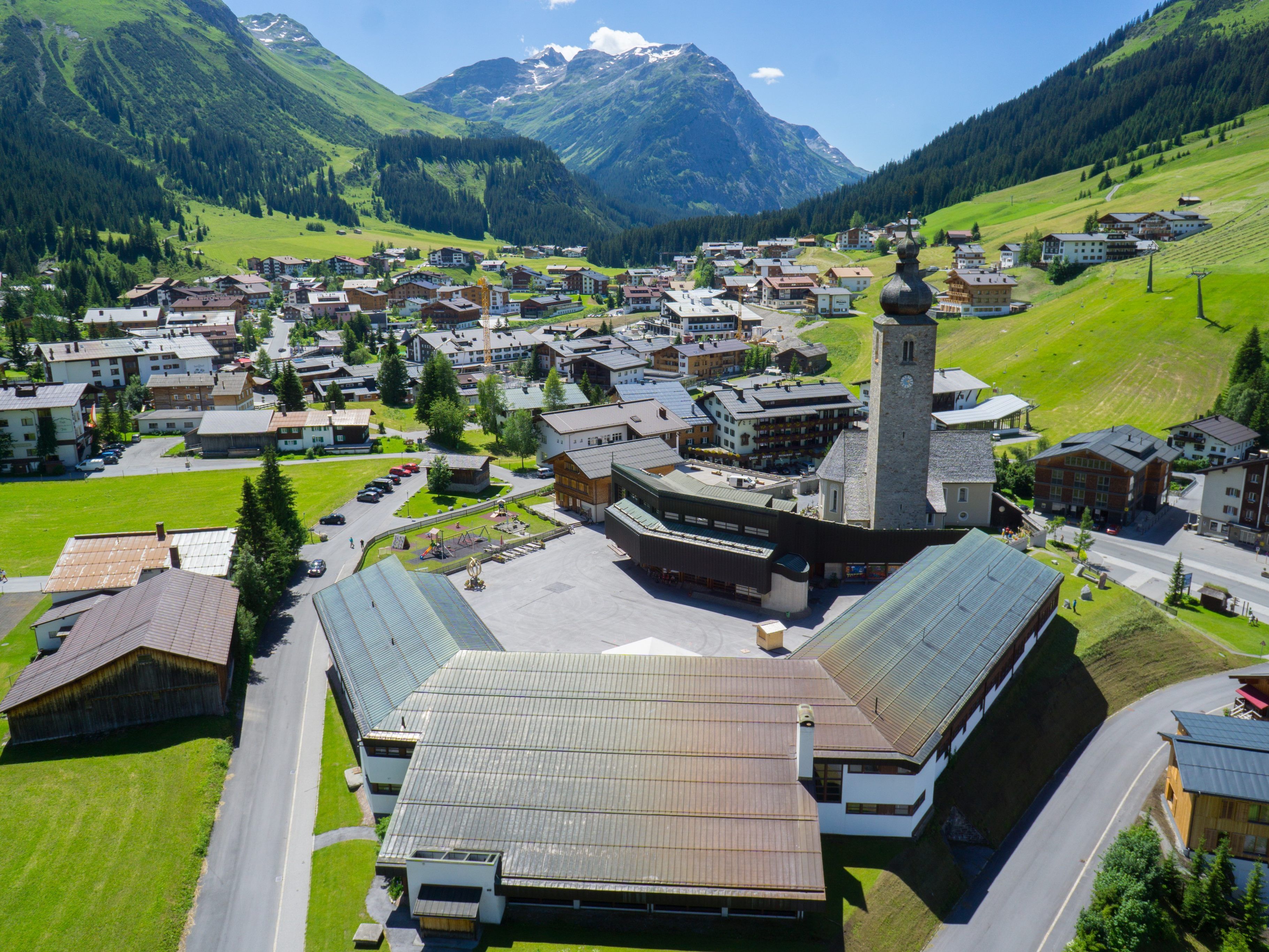 Lech investiert 30 Millionen Euro in ein neues Dorfzentrum.
