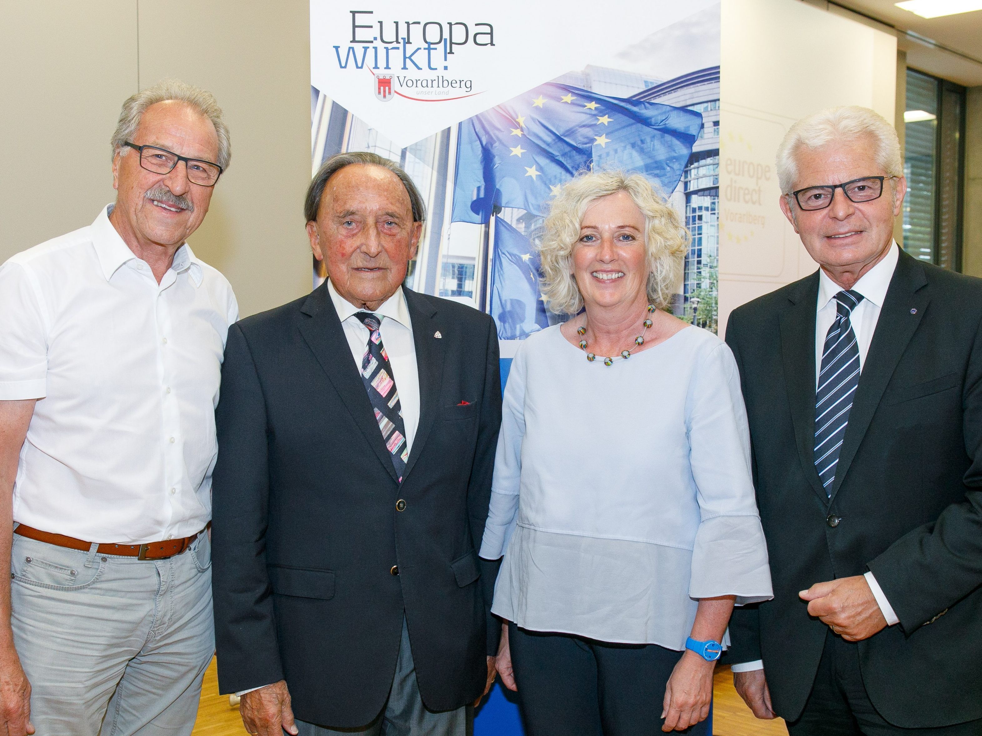 Manhafte Persönlichkeiten referierten in Feldkirch über die EU.