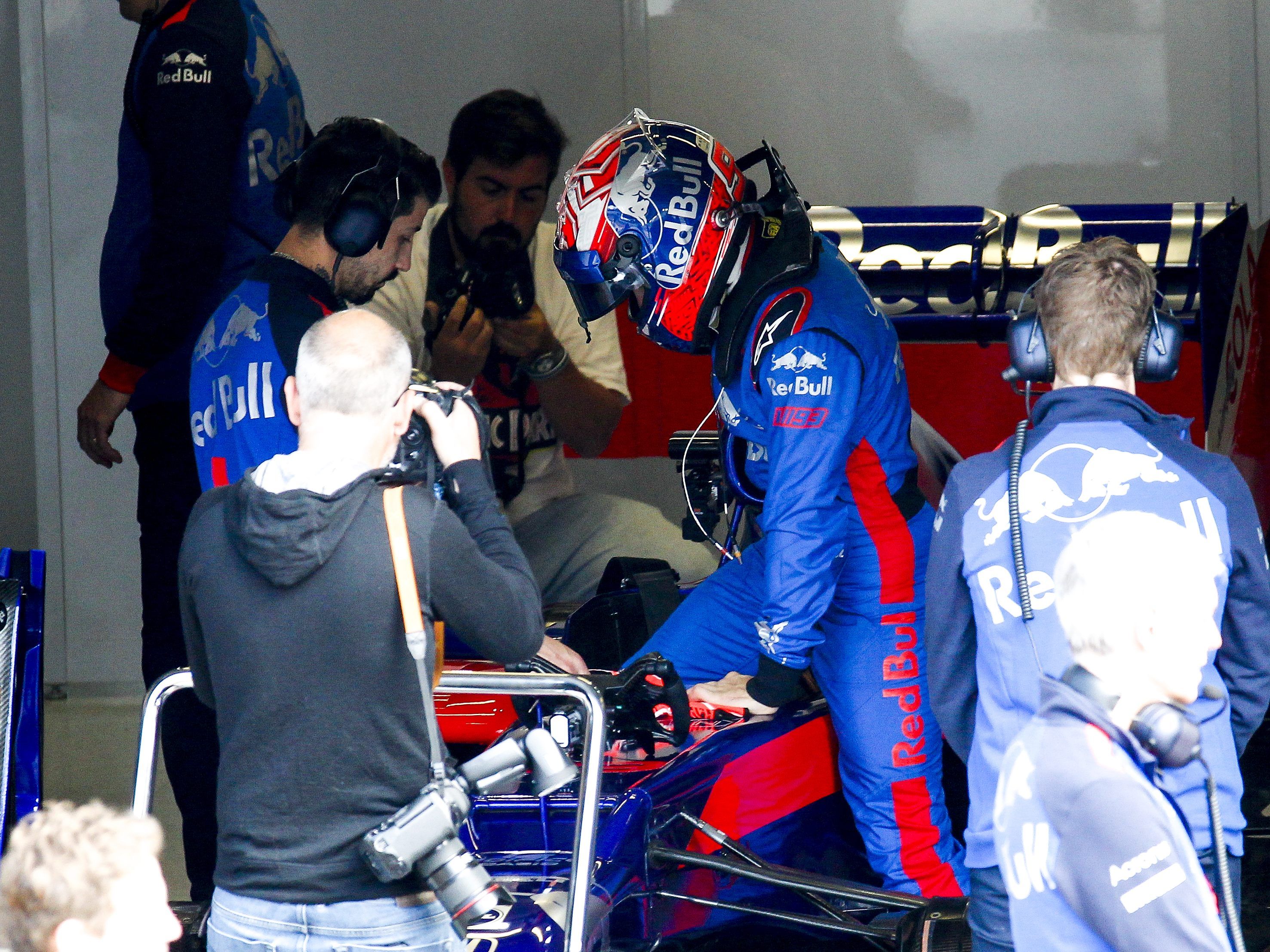 Marquez steig in den Torro Rosso