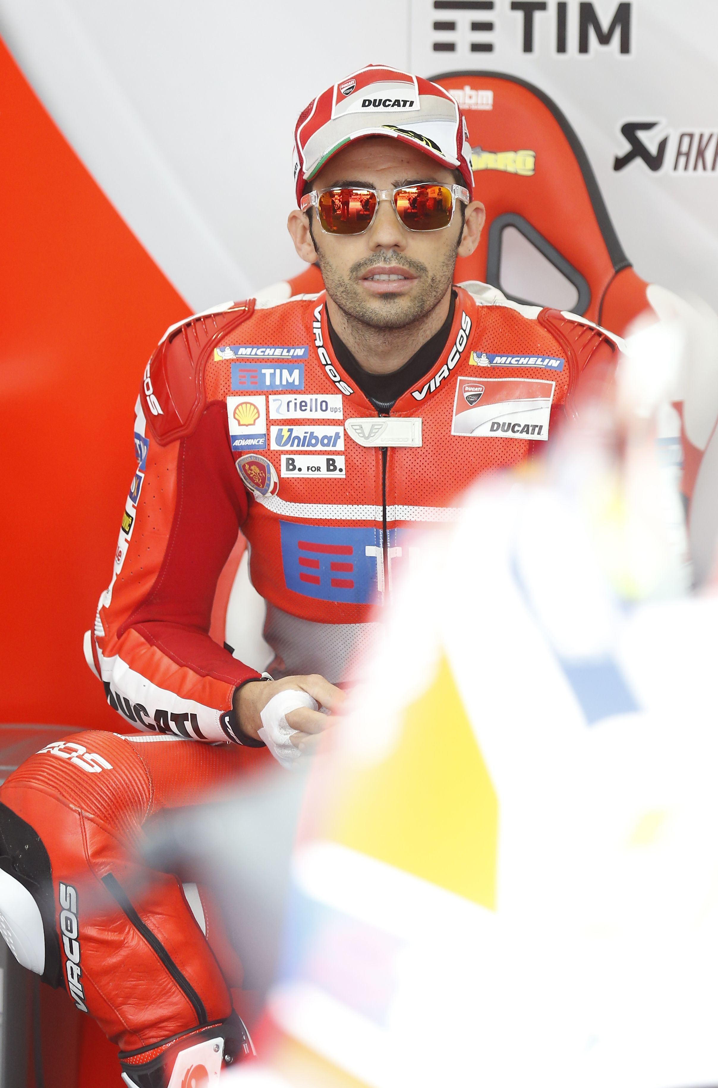 Michele Pirro während des freien Trainings anl. des NeroGiardini Motorrad Grand Prix von Österreich 2016 in Spielberg.