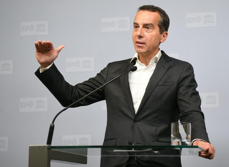 SPÖ-Parteichef Christian Kern