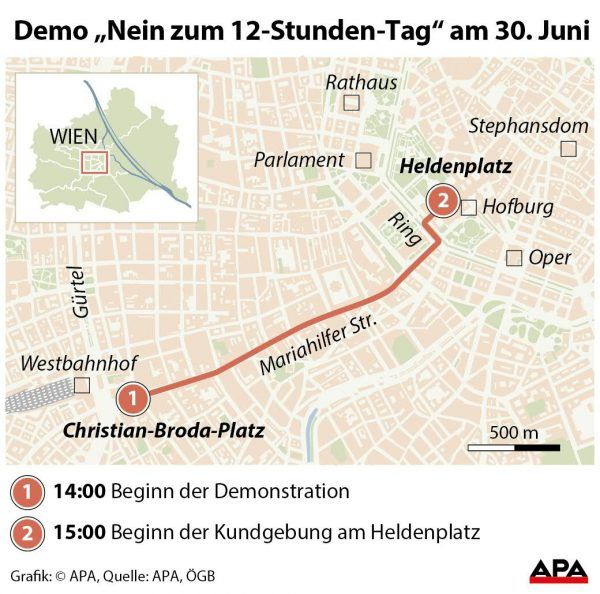 Demo in Wien