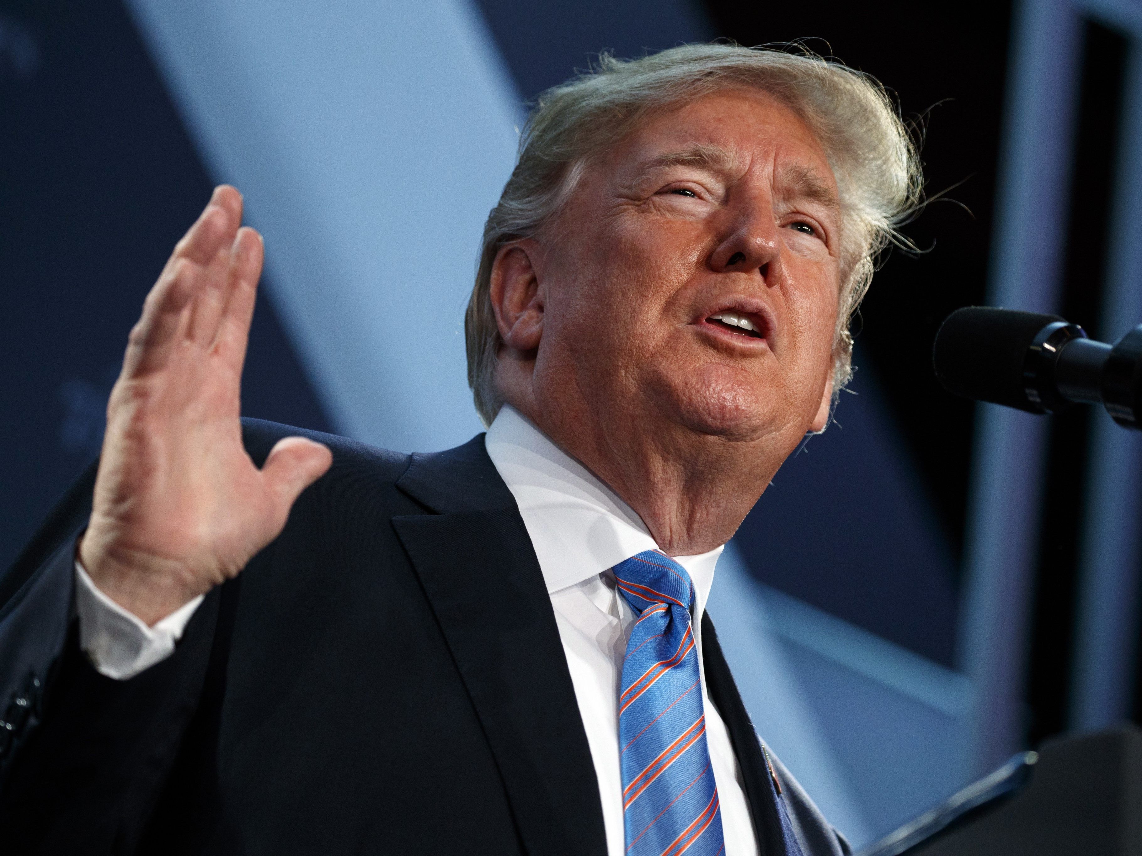 US-Präsident: Die USA dürften sich nicht von Russland oder China überholen lassen.