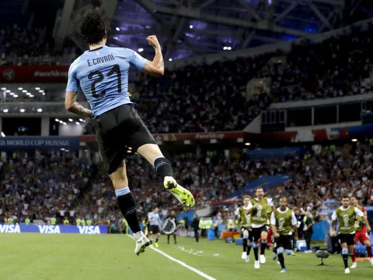 Doppeltorschütze Cavani