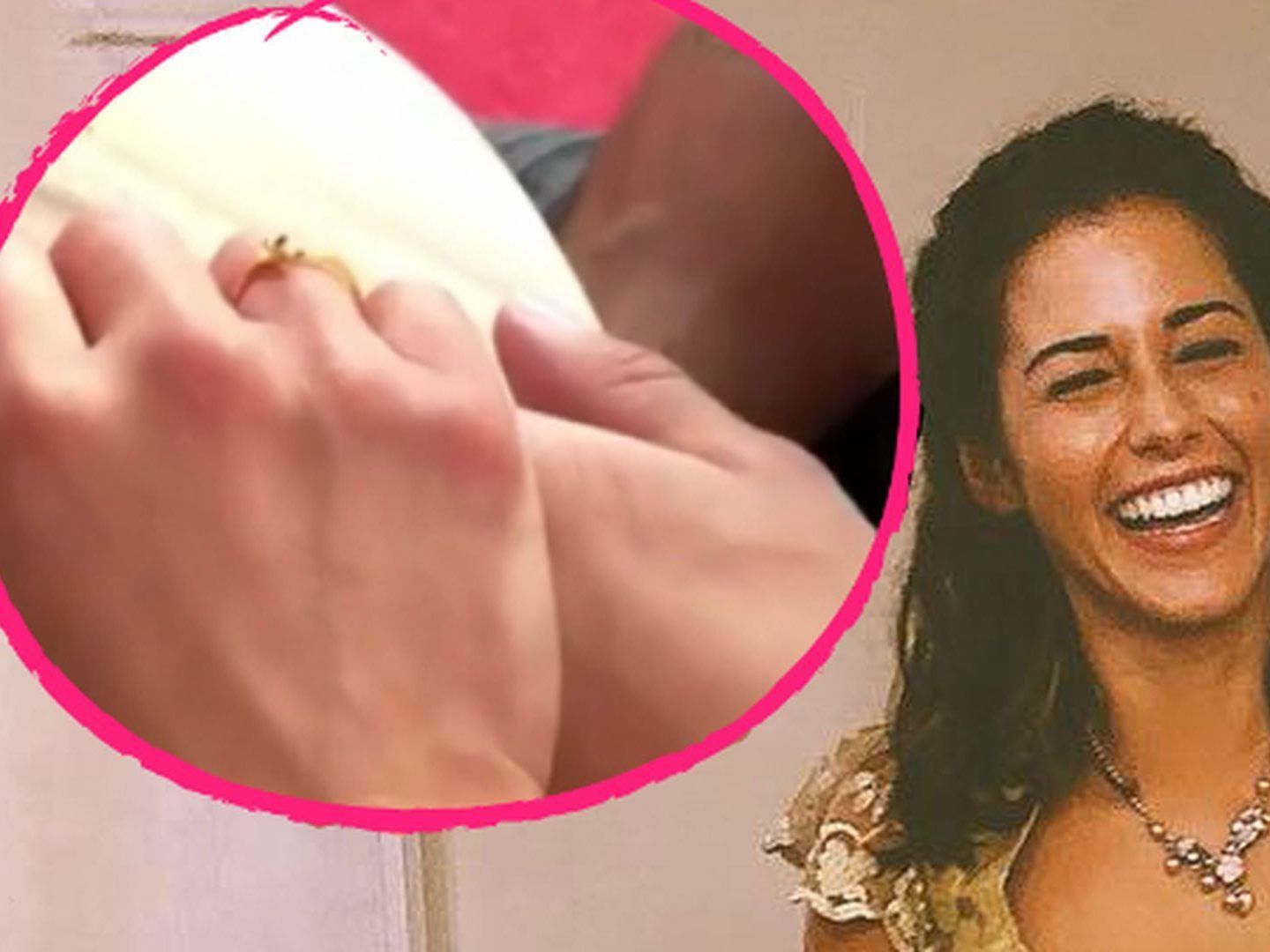 Blitz da ein Verlobungsring an Sarah Lombardi's Hand?