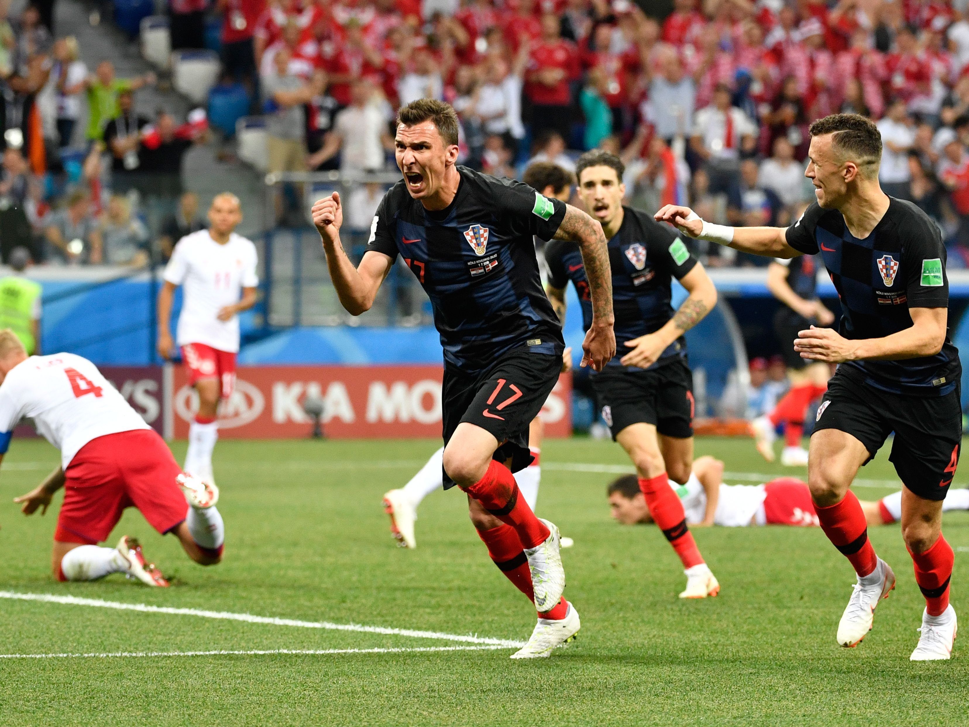 Mandzukic und Co. stehen im WM-Viertelfinale.