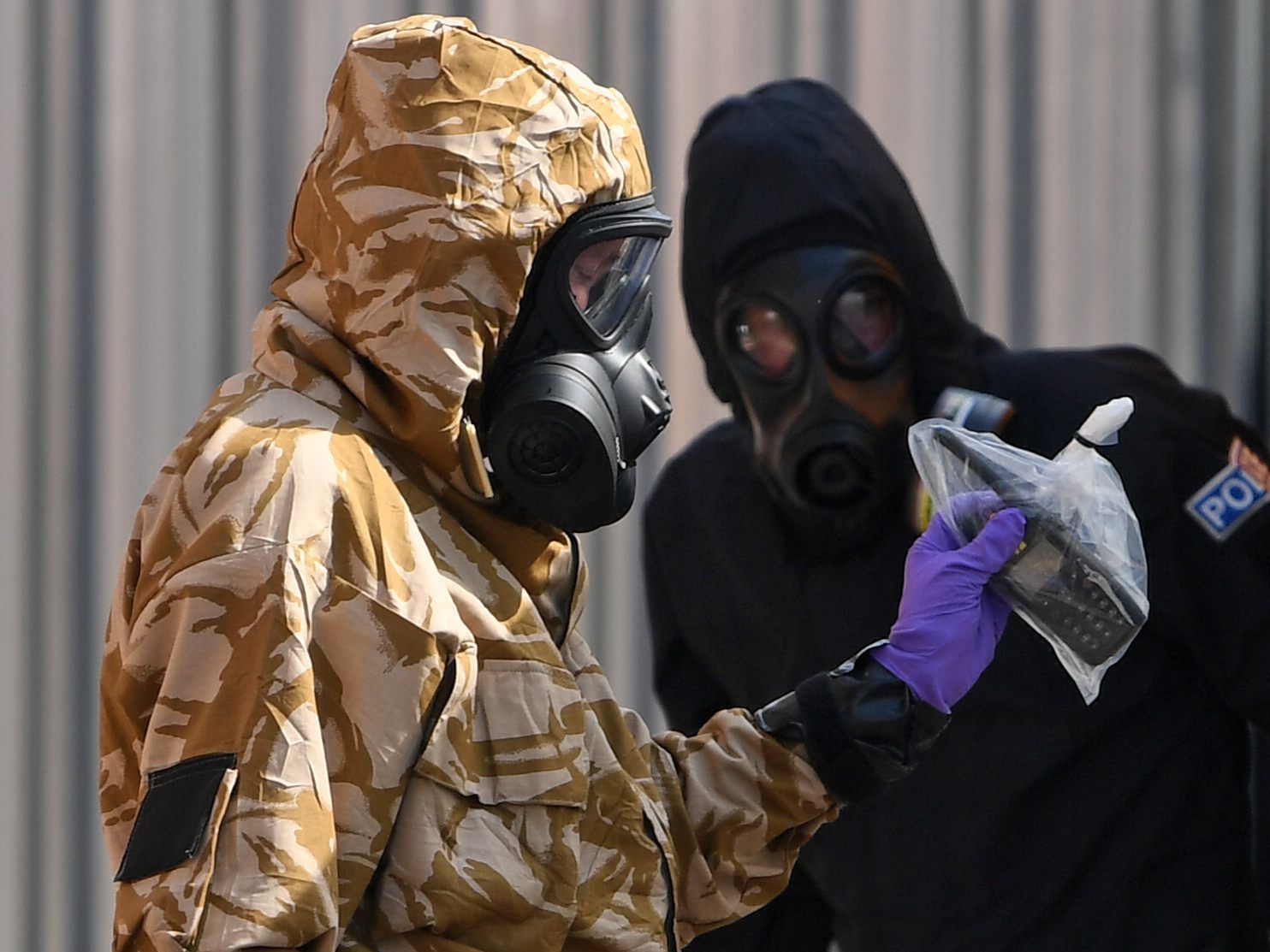 Britische Ermittler sollen die Nowitschok-Täter identifiziert haben.