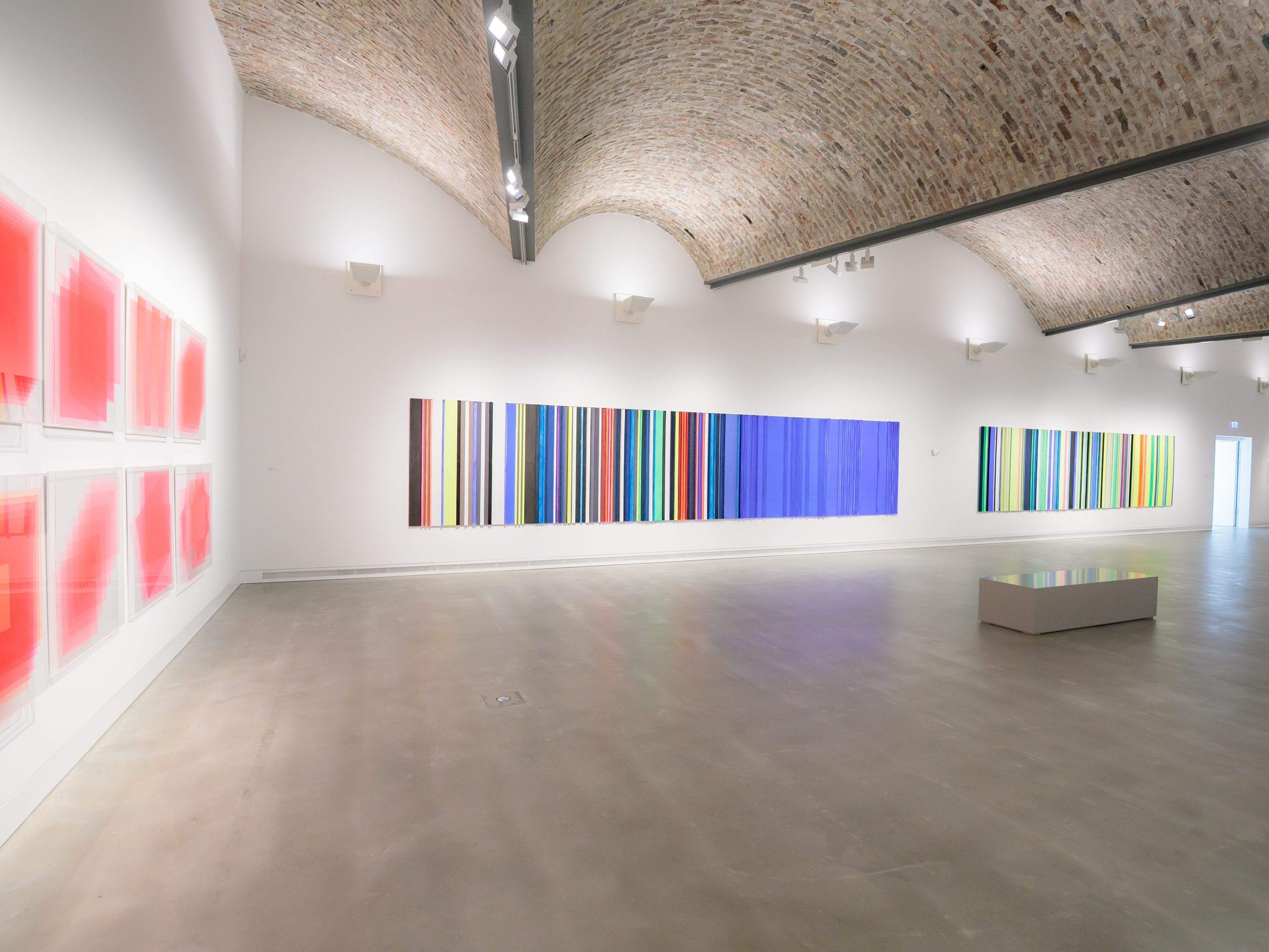 Ausstellungsansicht »Hermann Waibel. Bildlicht«