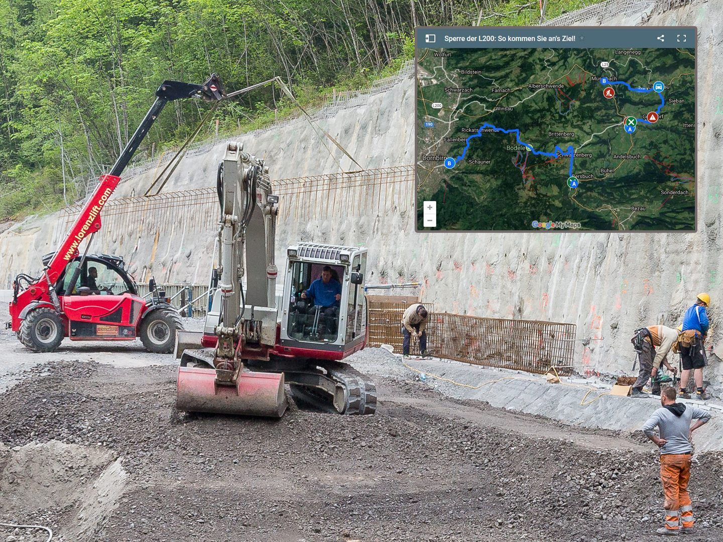 Die L200 muss für etwa neun Wochen gesperrt werden. So kommen Sie dennoch ans Ziel.