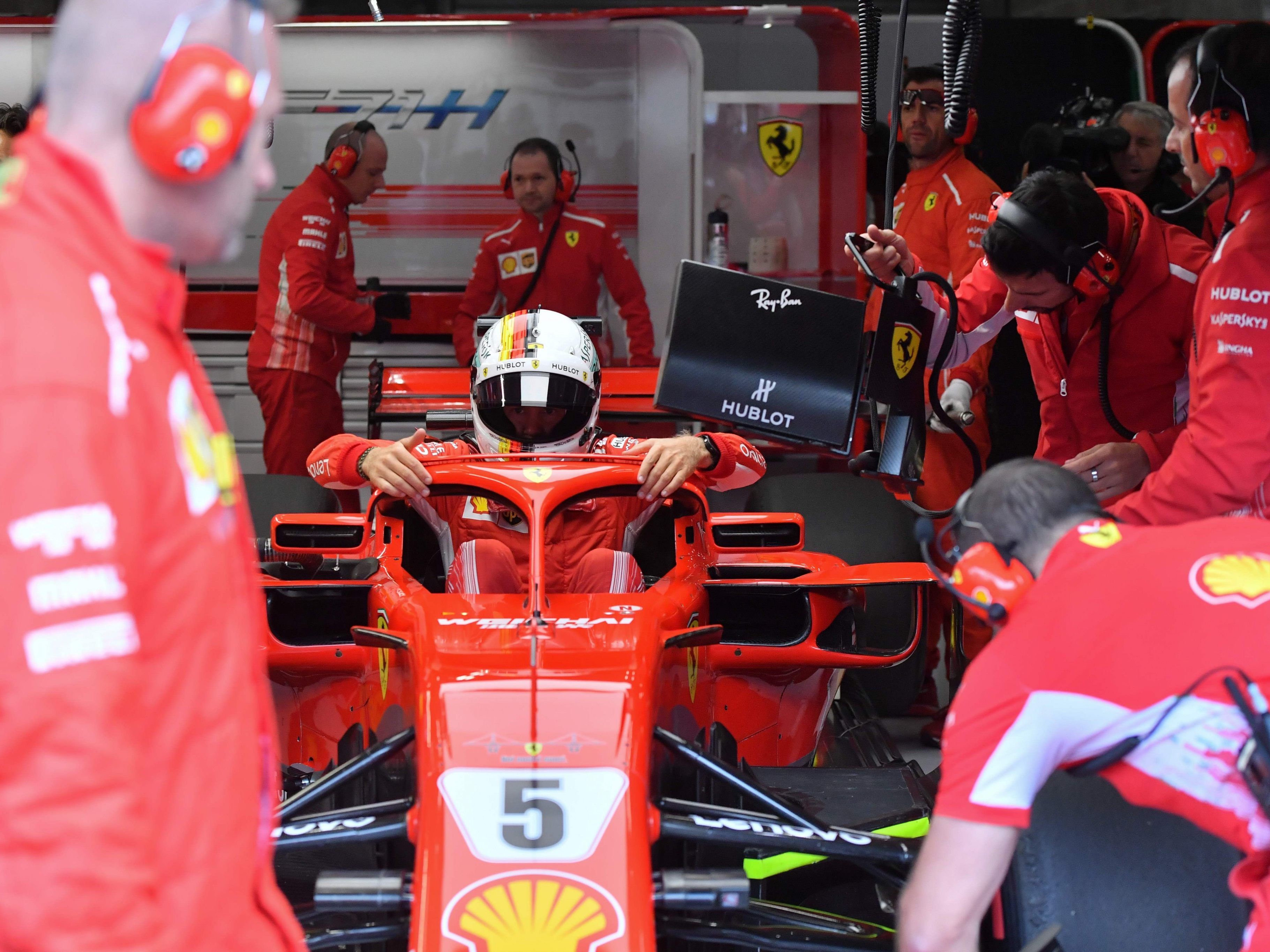 Vettel lag im Abschlusstraining vorne.