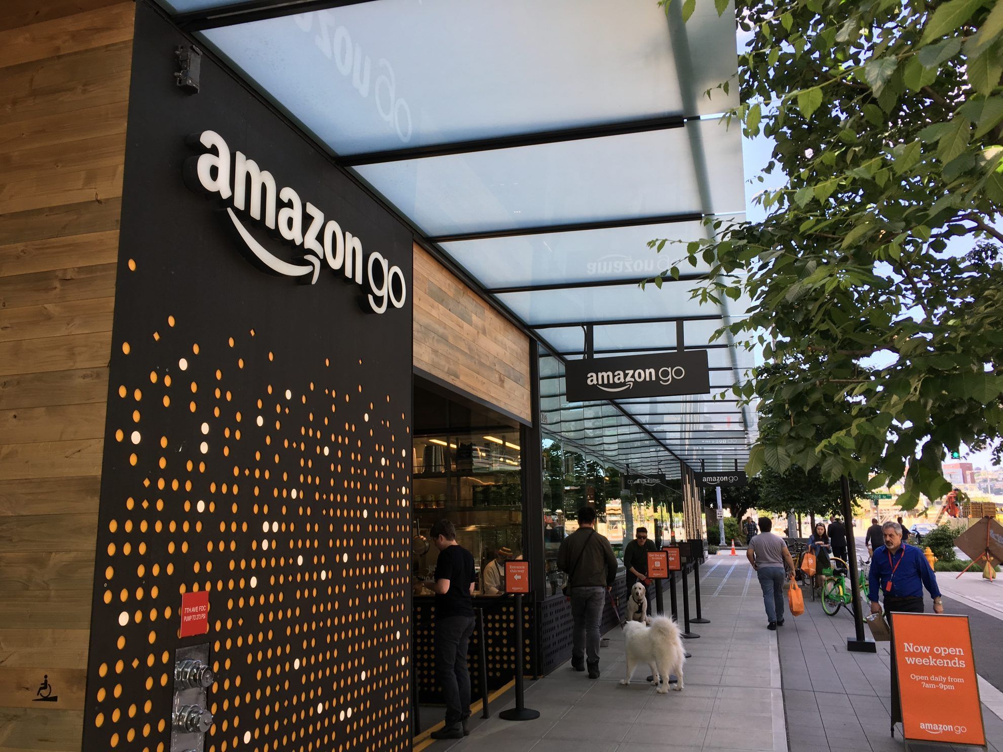 Amazon Go Store in Seattle.