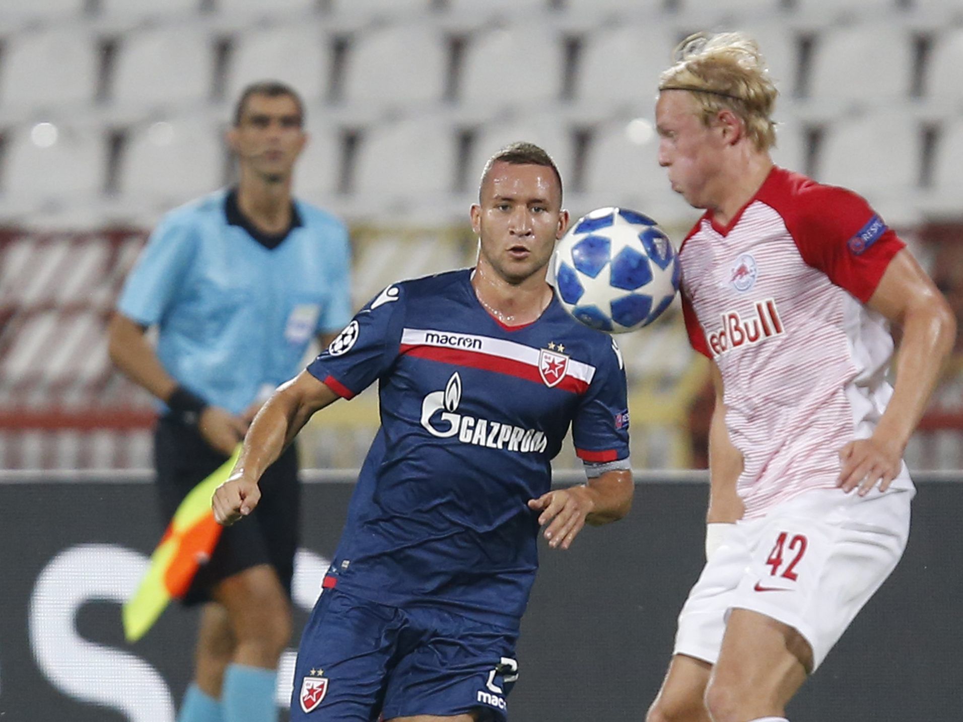 Schlager und Co. mussten sich in Belgrad mit einem 0:0 zufrieden geben.