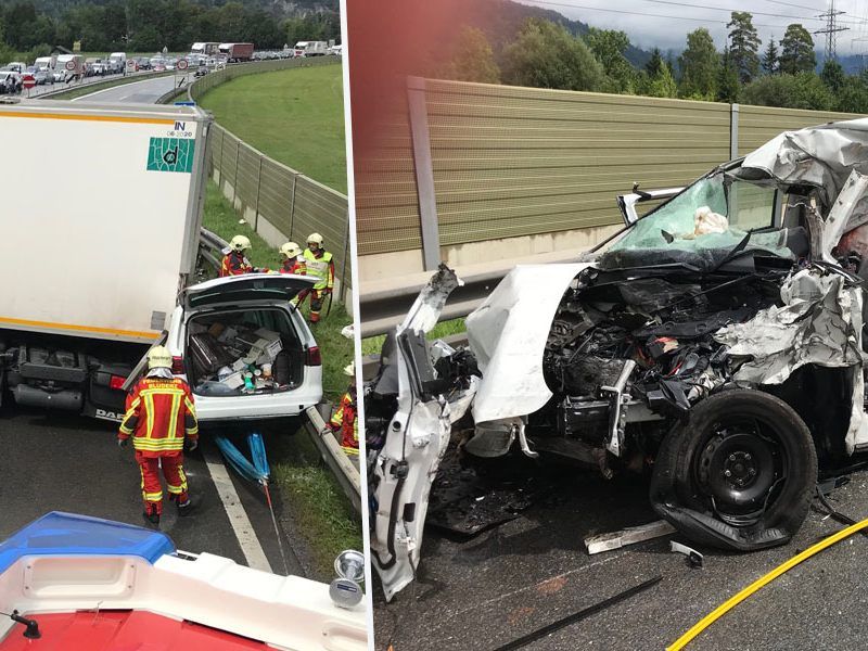 Tragischer Verkehrsunfall in Bludenz