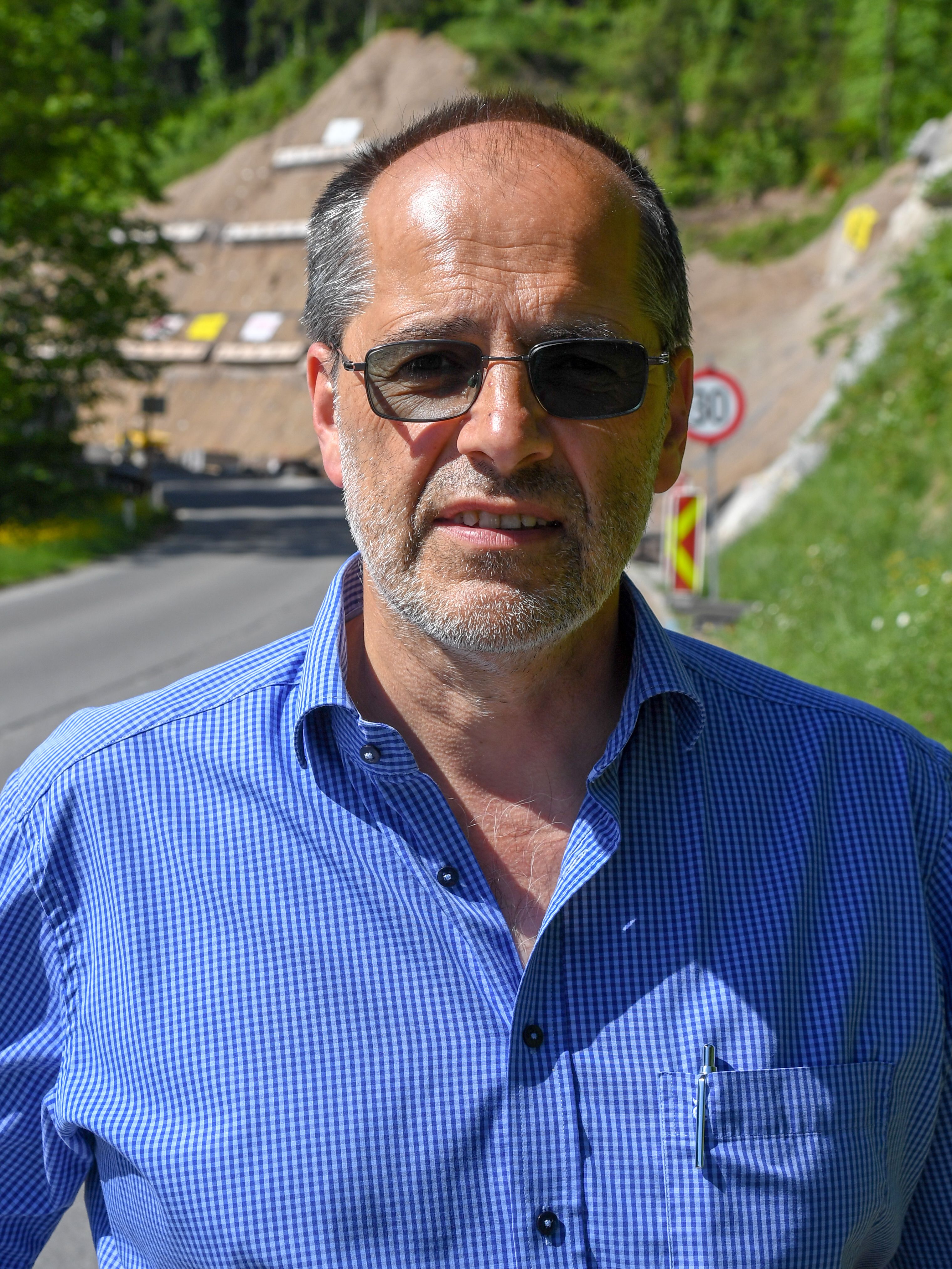Projektleiter Ladner zeigt sich zufrieden mit dem Ergebnis.