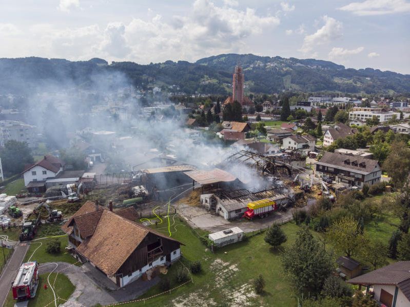 Löscharbeiten dauerten mehrere Tage an