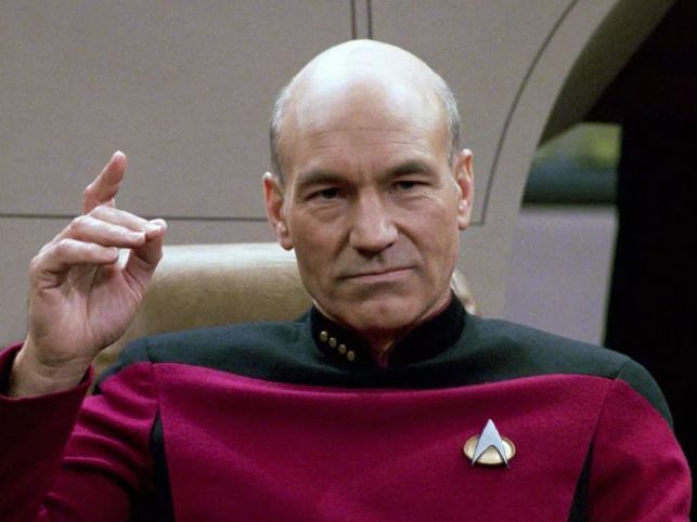 Patrick Stewart kehrt als Captain Picard zurück.