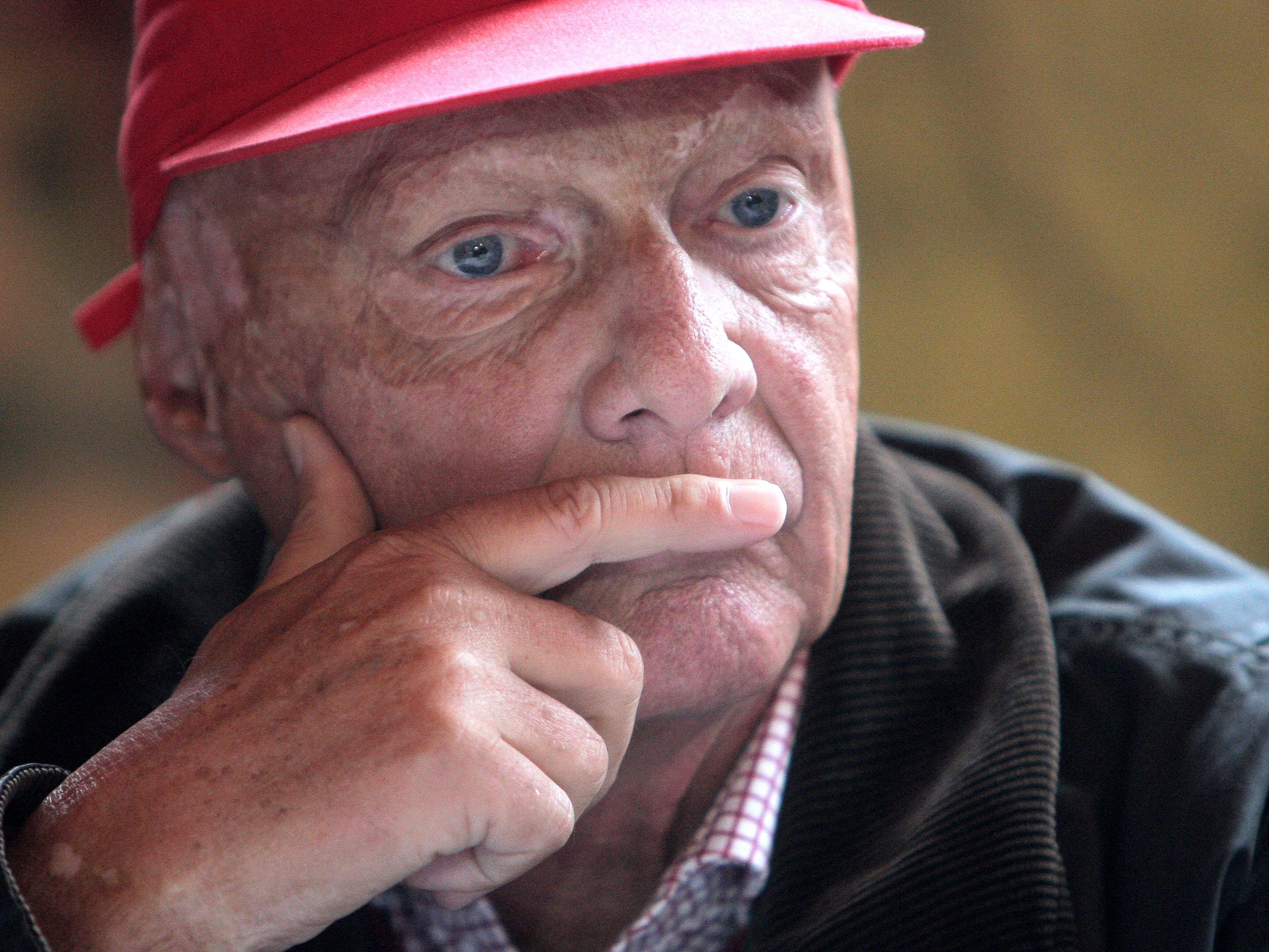 Rennfahrer-Legende Niki Lauda.