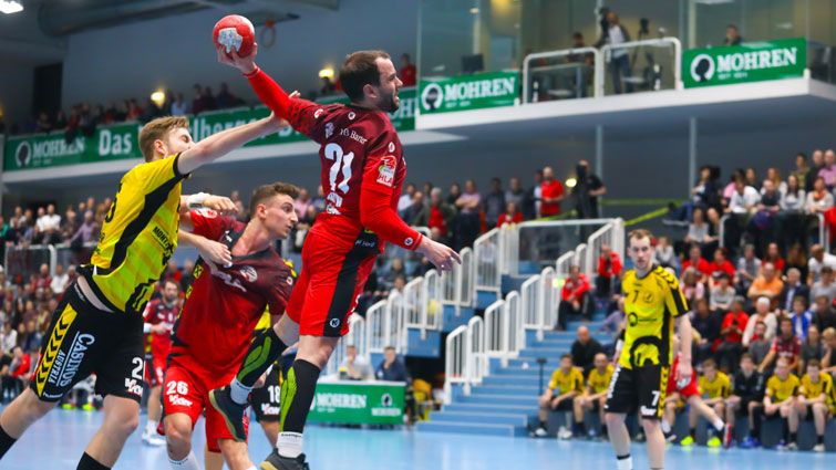 Szenen vom Derby im März 2018. Bild: VOL.AT/Klaus Hartinger
