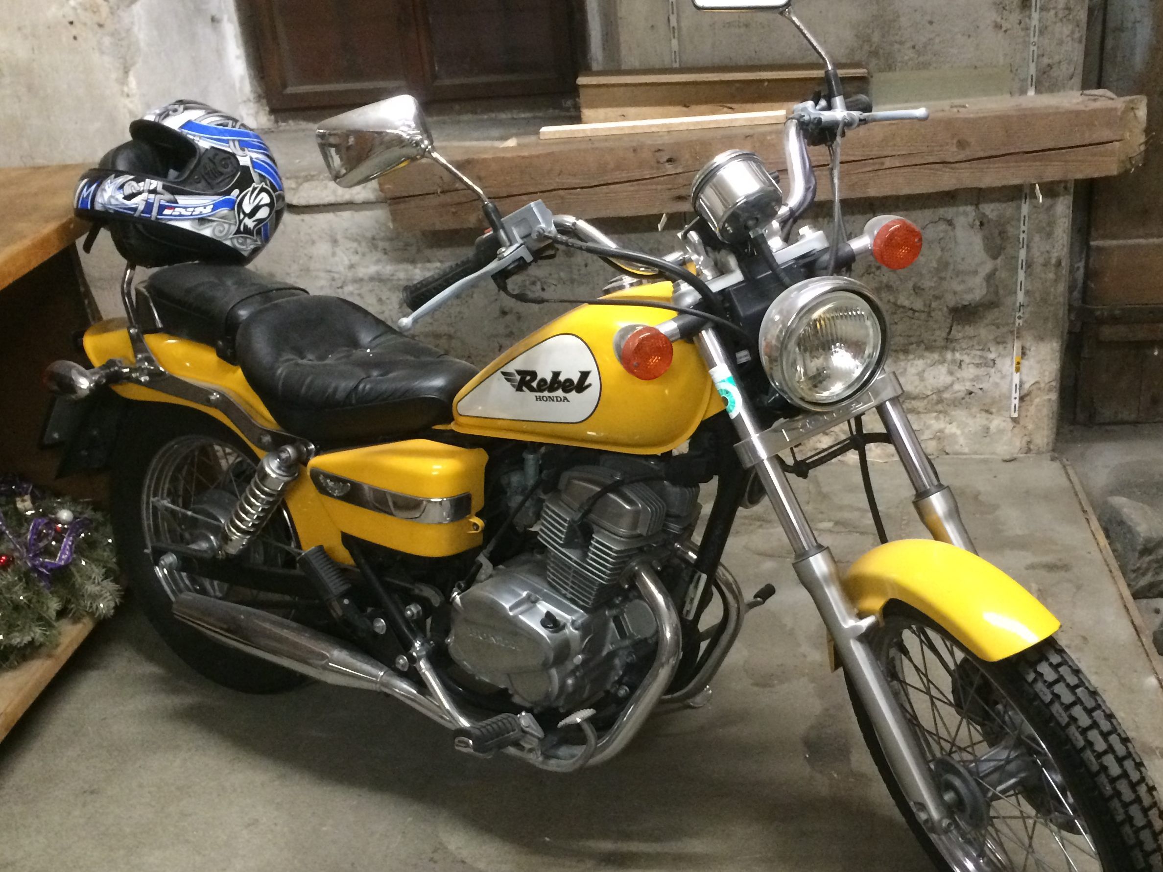 Das gestohlene 125er-Motorrad der Marke Honda.