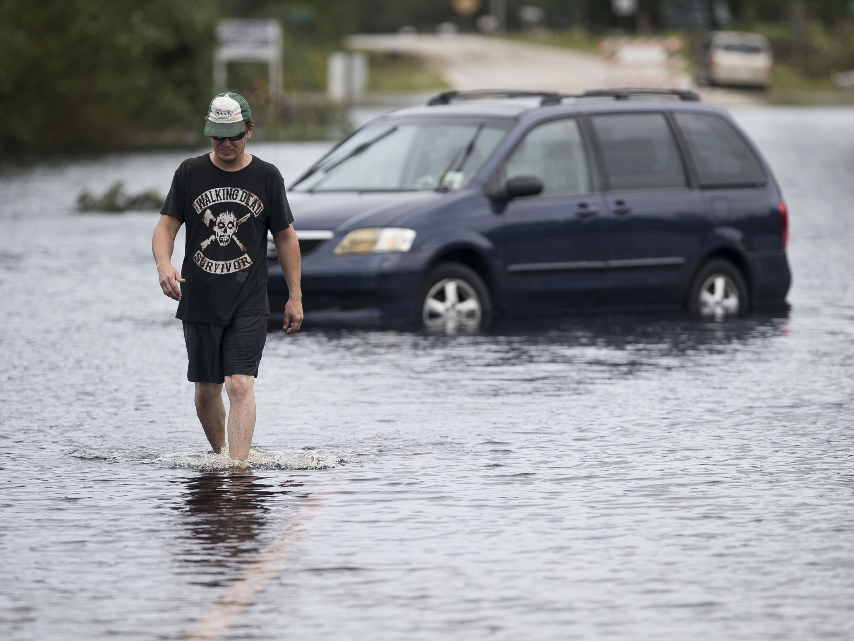 Hurricane "Florence" wütet an der Südostküste der USA. Millionen Menschen sind betroffen.
