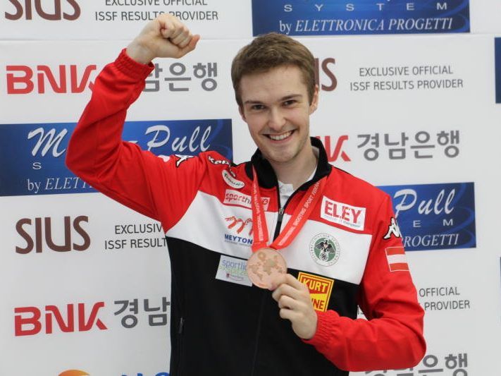 Erste Medaille für Österreich in Changwon