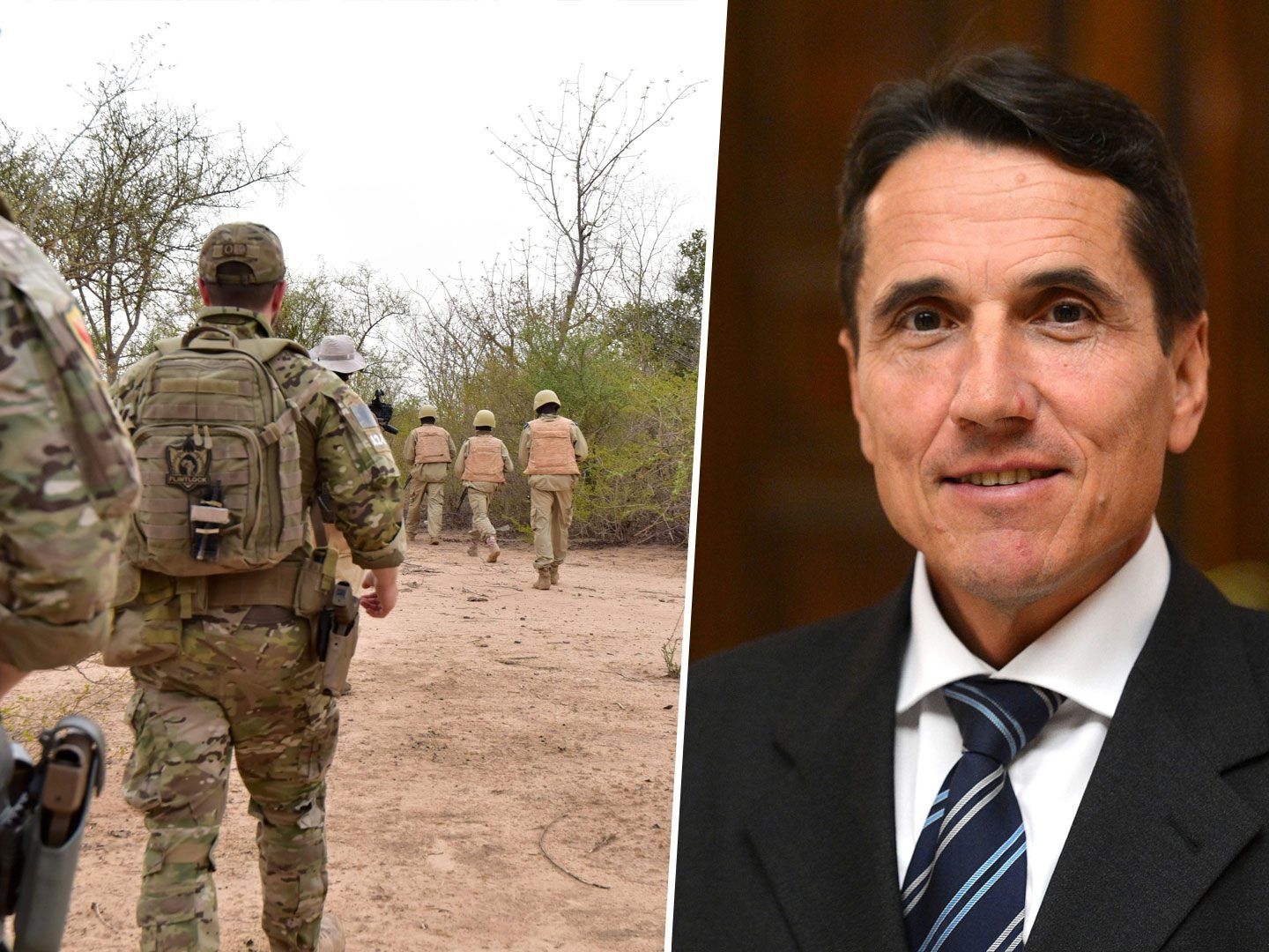 Österreichische Soldaten als Anti-Terror-Ausbilder in Burkina Faso. Bösch könnte sich europäische Soldaten auch als Besatzungsmacht vorstellen.
