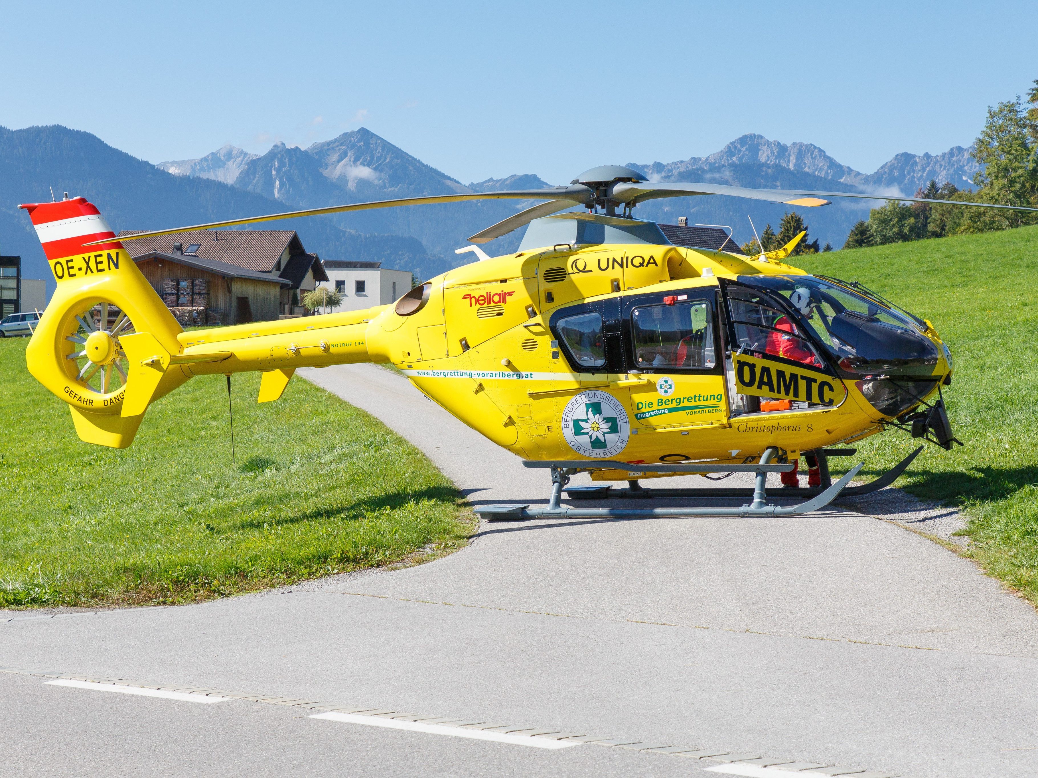 Der "C8" musste unverrichteter Dinge wieder abfliegen.