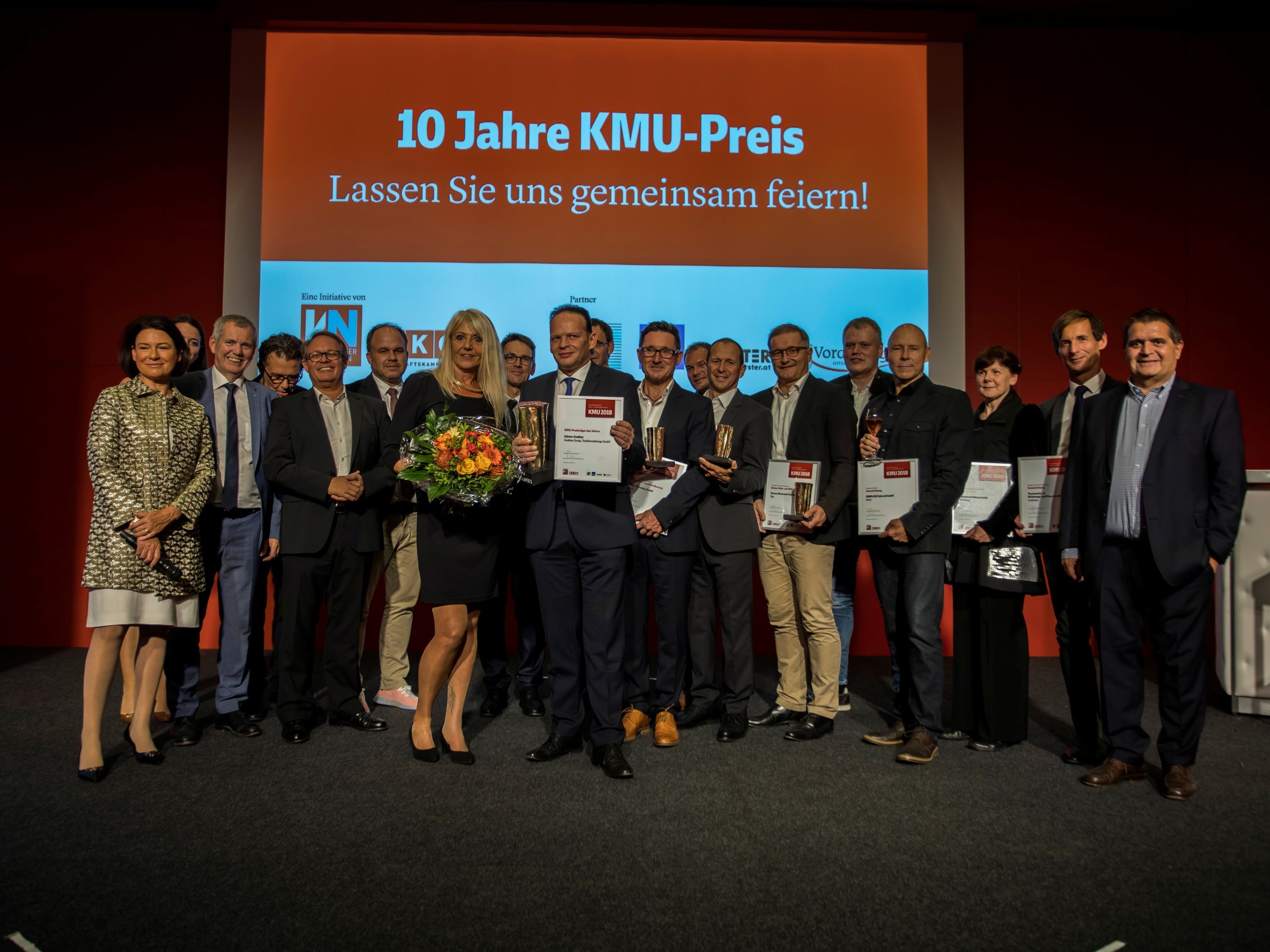 KMU-Unternehmer 2018 ist Textilvisionär Günter Grabher.