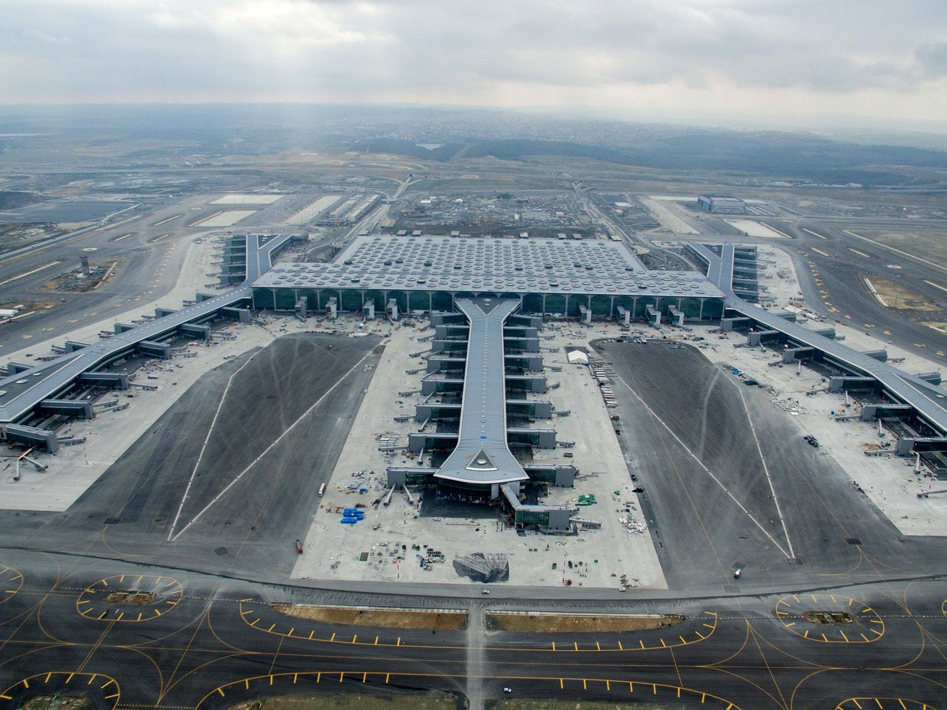 Der Istanbuler Airport soll der größte Flughafen der Welt werden.