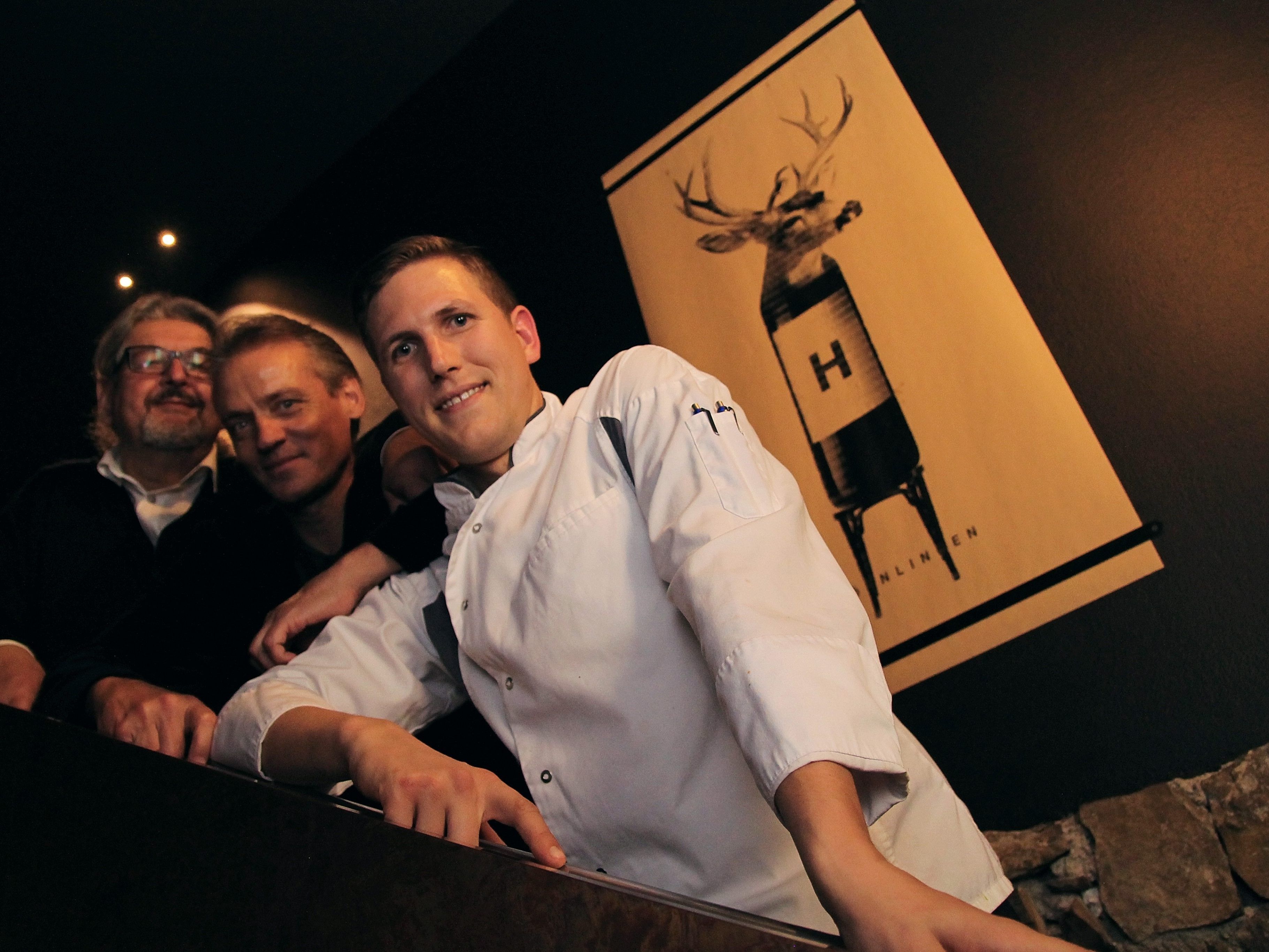Thomas Würbel, Reini Rauch und Dominic Mayer