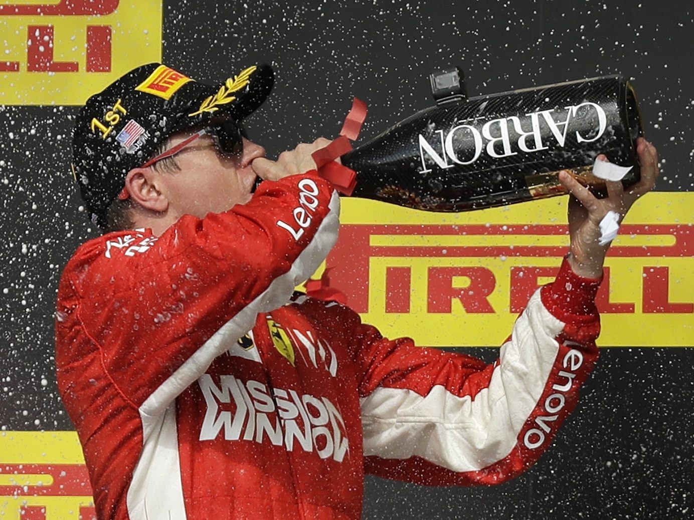 Räikkönen feierte seinen ersten Sieg seit 2013.