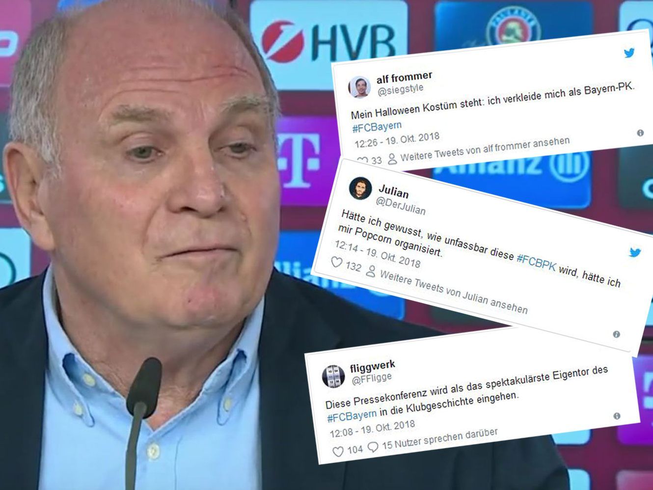 Die Pressekonferenz kam bei der Twitter-Gemeinde nicht gut an.