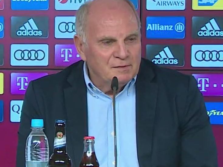 Pressekonferenz des FC Bayern.