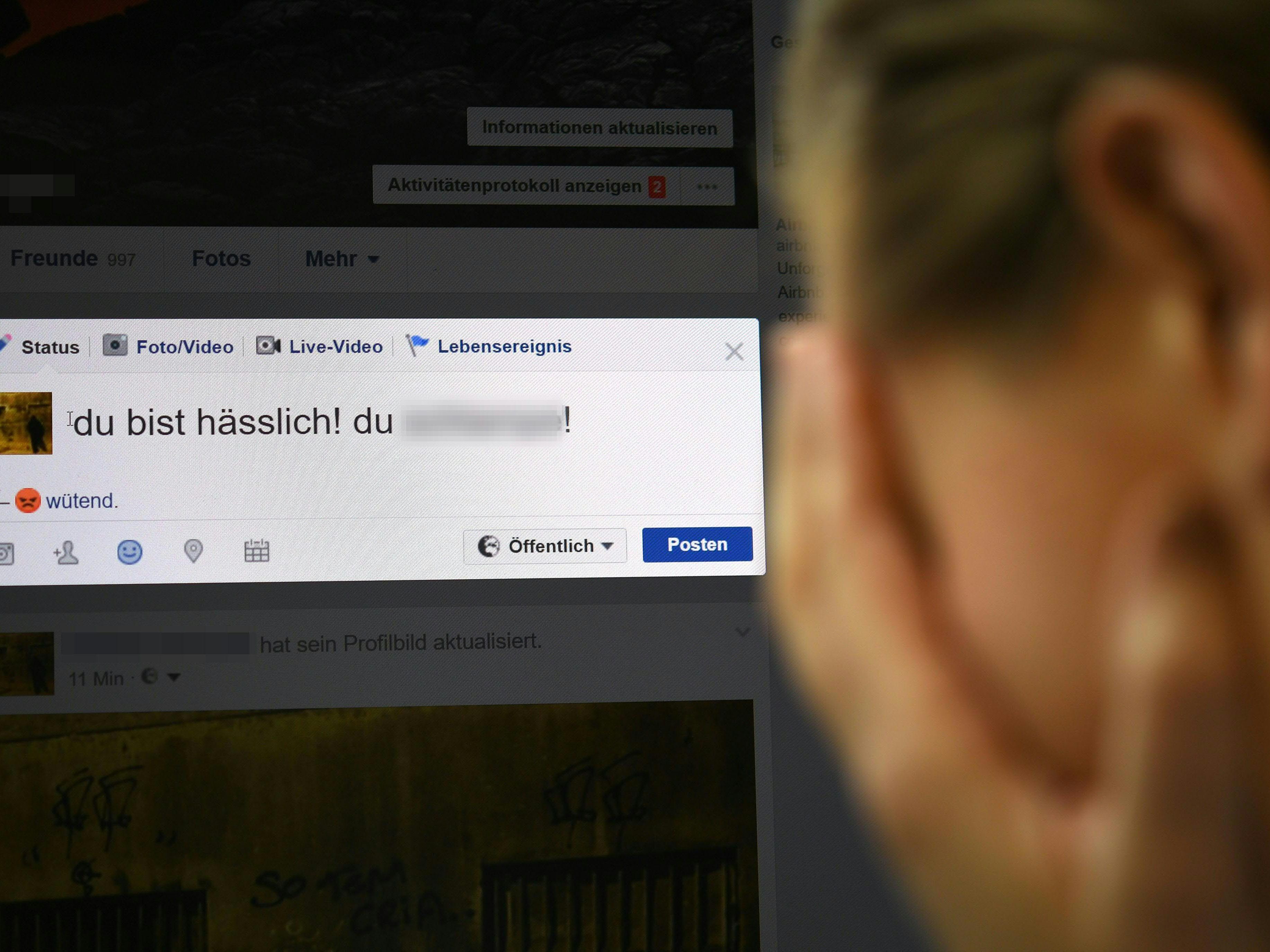 Soll Hass im Netz als Tatbestand „psychische Gewalt“ im Strafgesetz verankert werden?