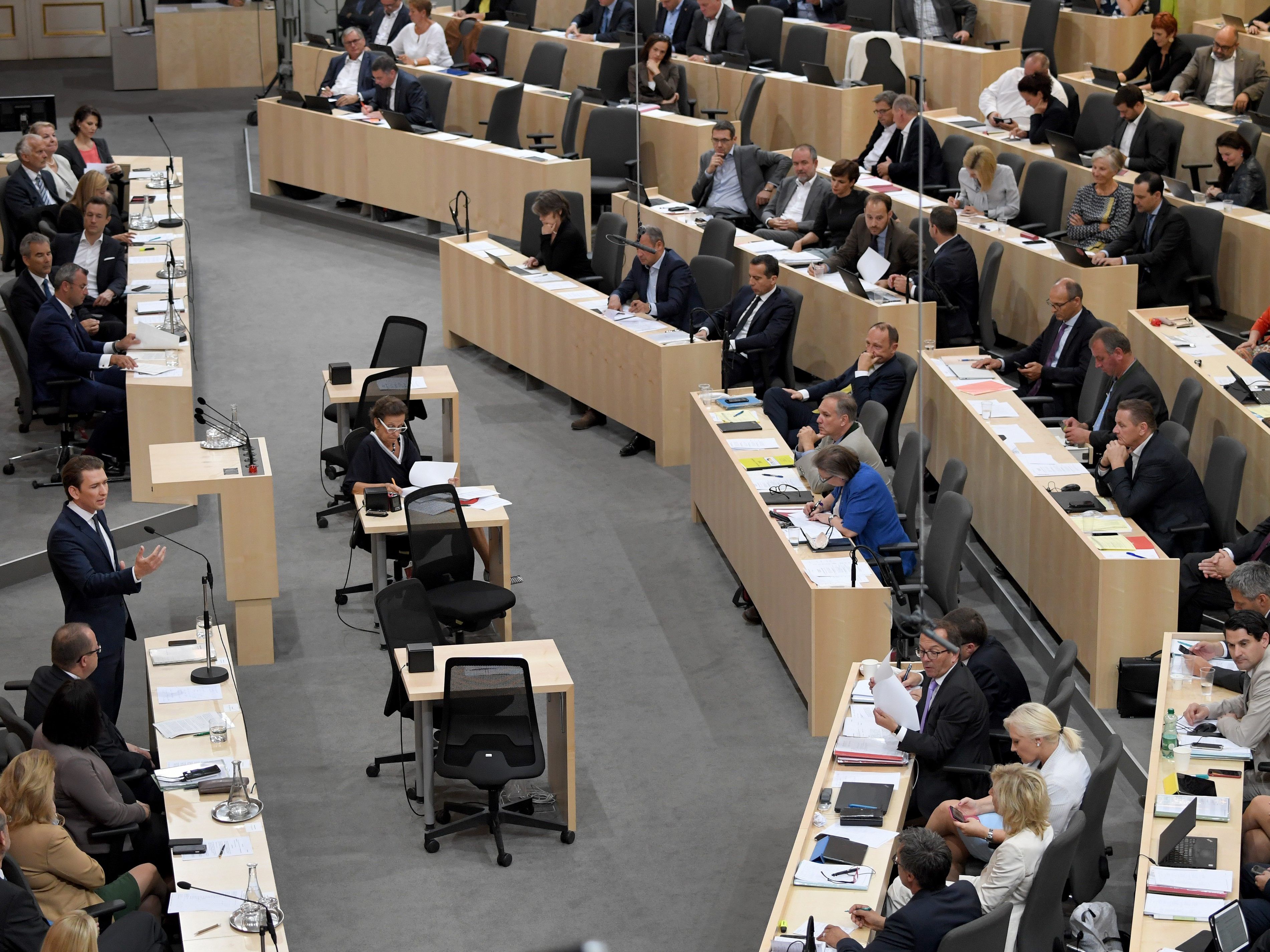 Am Montag sollen im Nationalrat weitere Gesetze beschlossen werden.